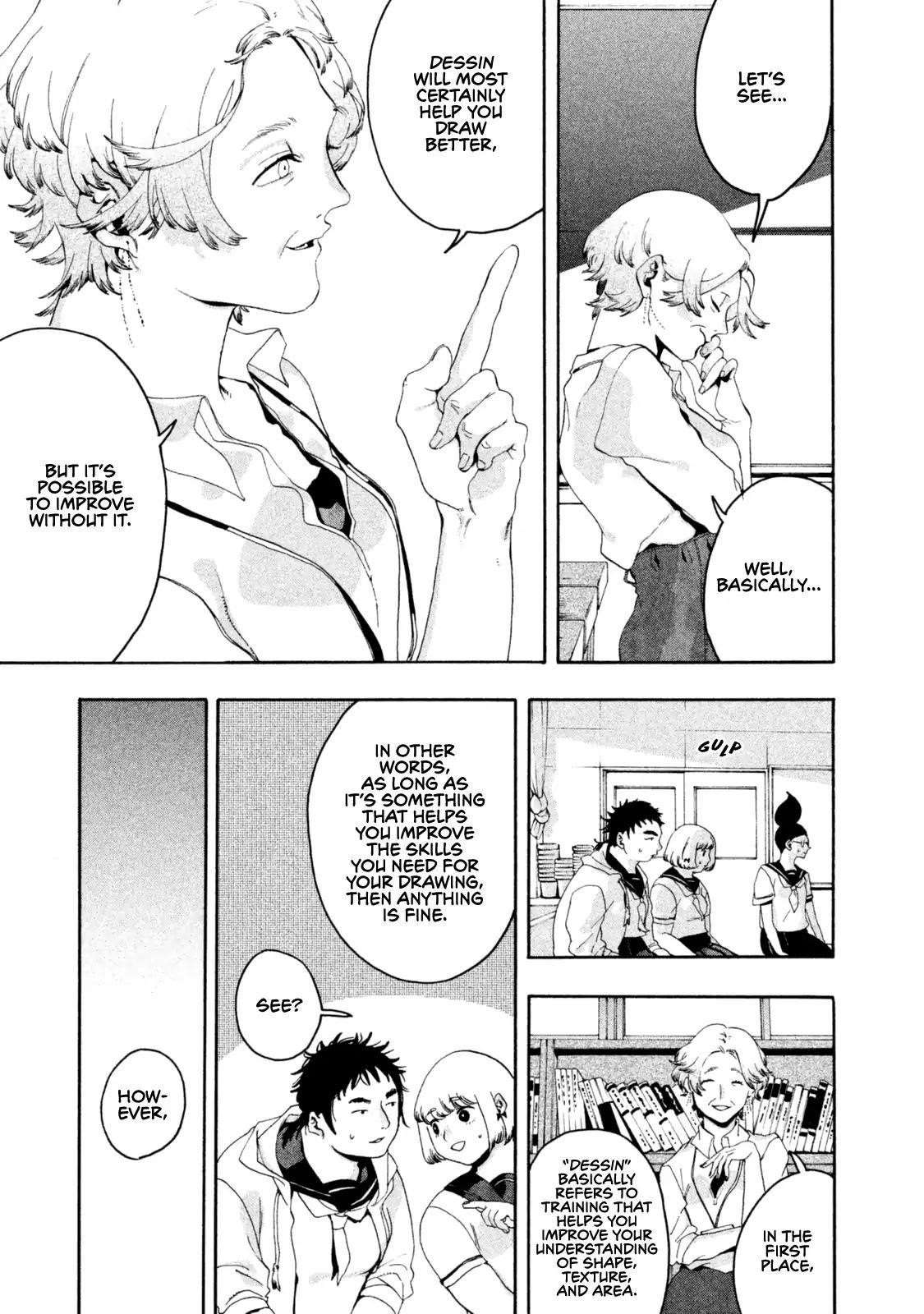 Blue Period Chapter 3 - Page 11 in English