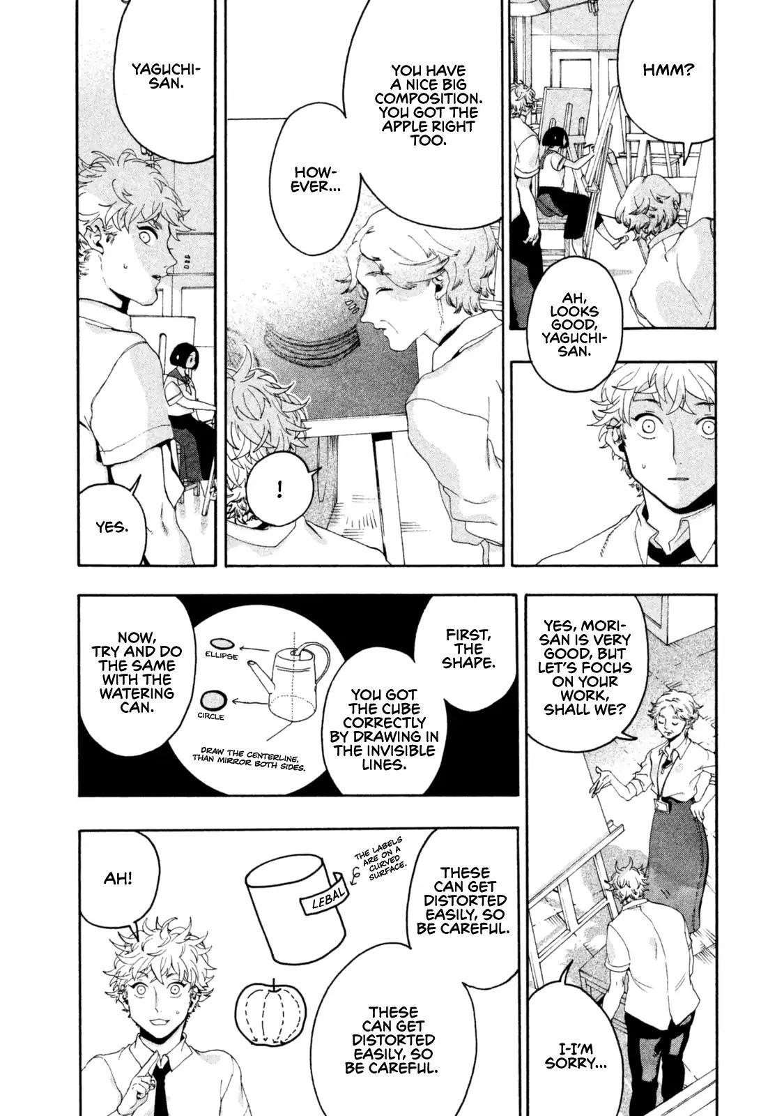 Blue Period Chapter 3 - Page 22 in English