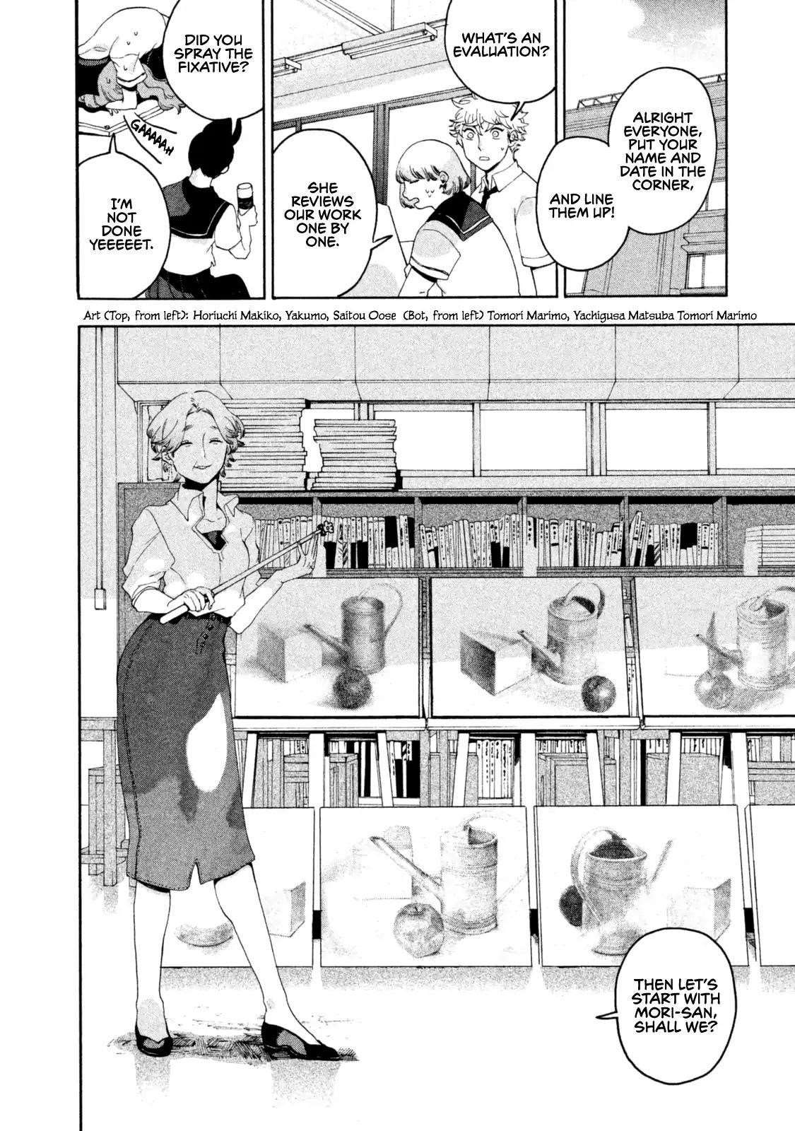 Blue Period Chapter 3 - Page 26 in English
