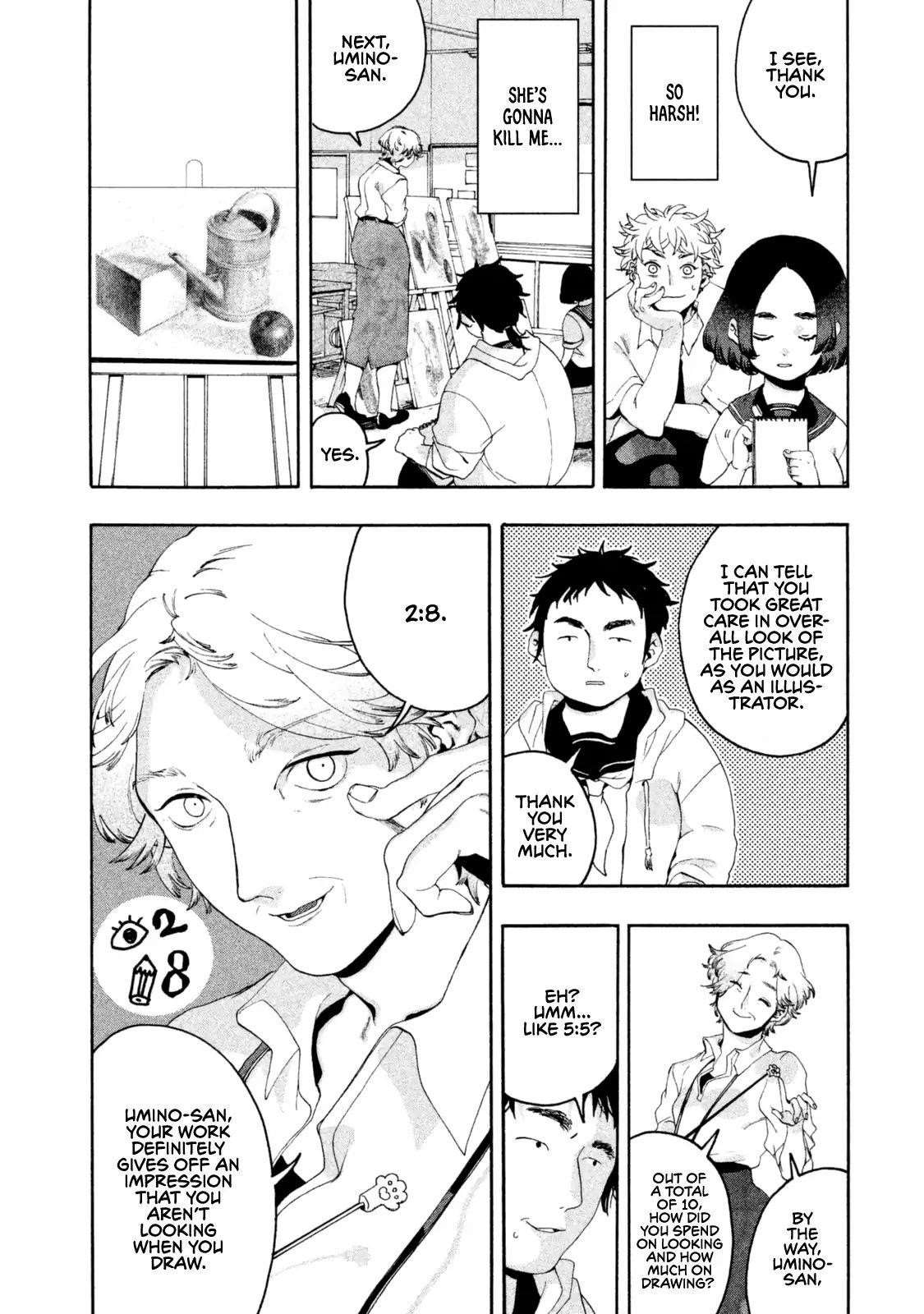 Blue Period Chapter 3 - Page 28 in English