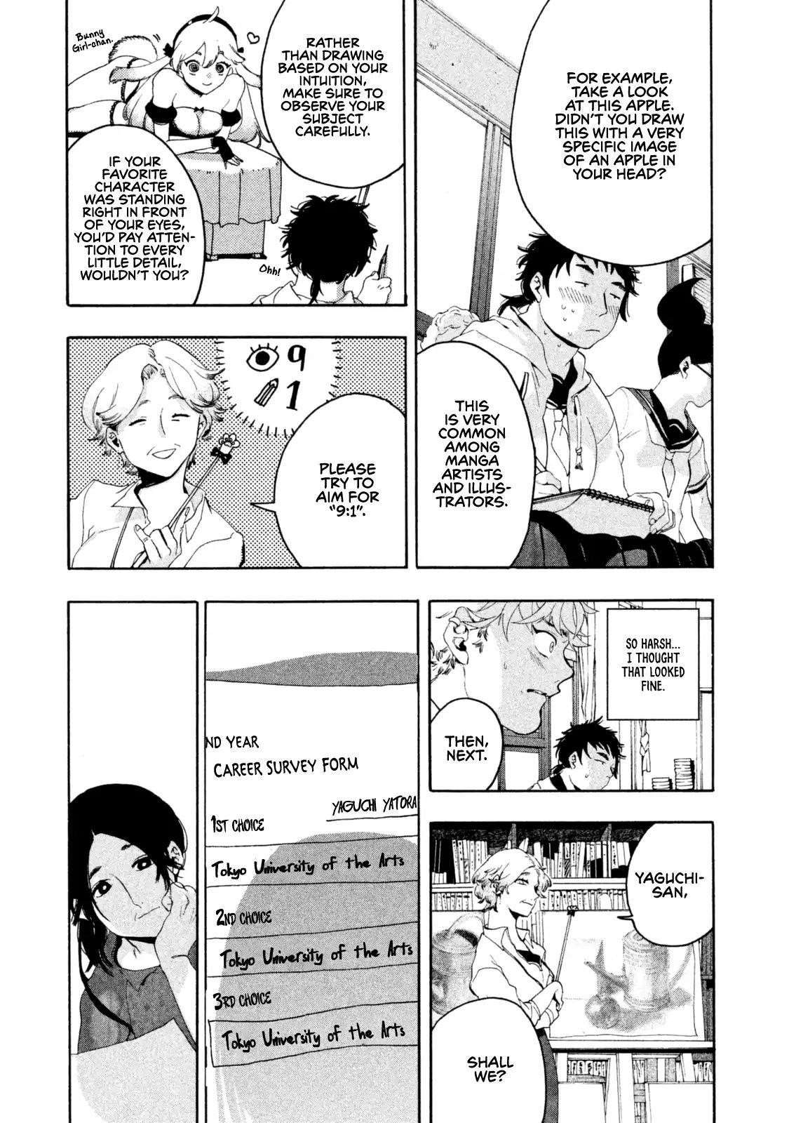 Blue Period Chapter 3 - Page 29 in English