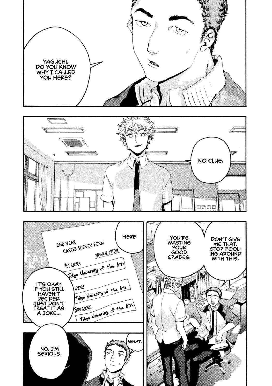 Blue Period Chapter 3 - Page 3 in English