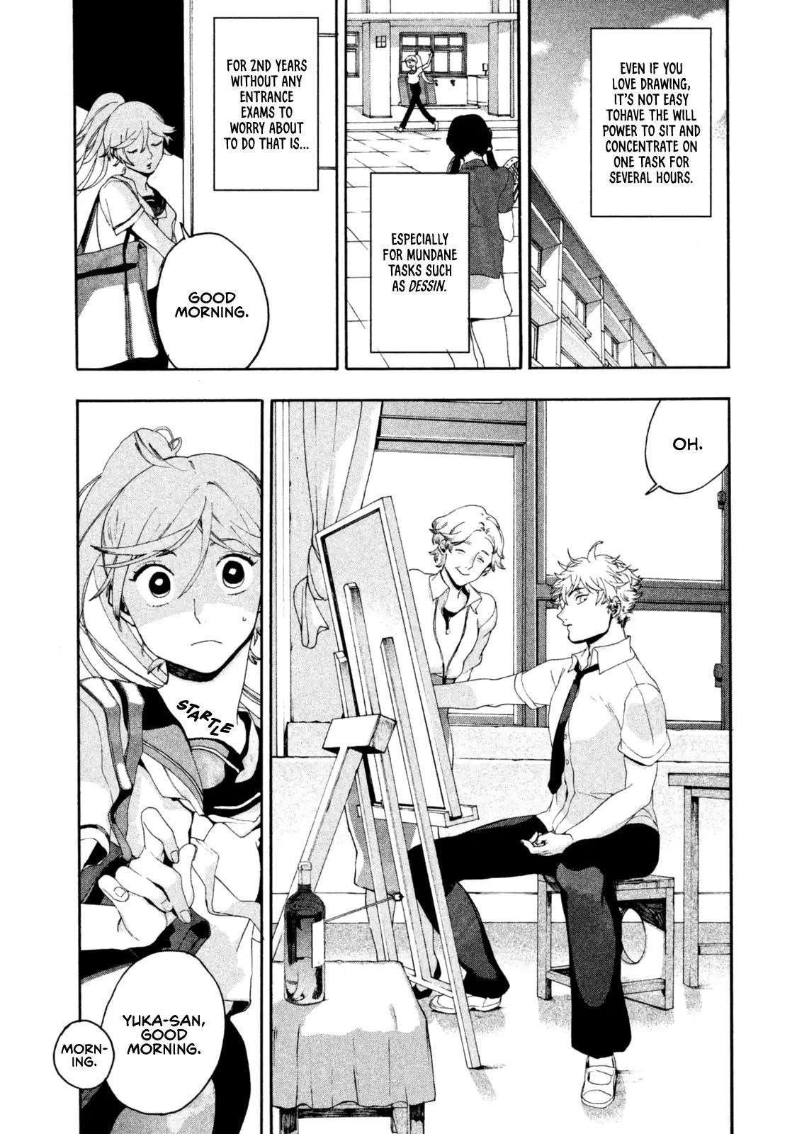 Blue Period Chapter 3 - Page 34 in English