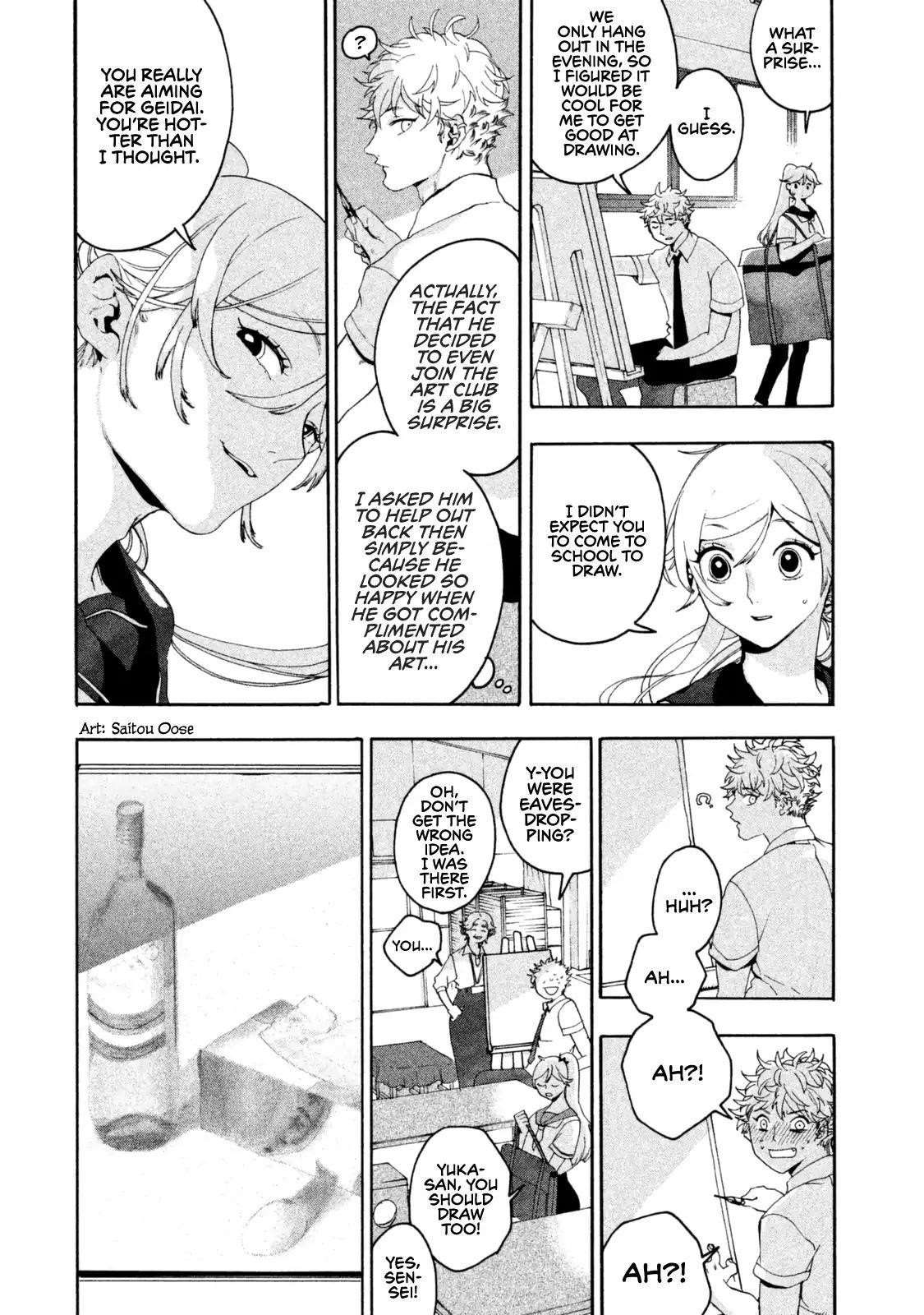 Blue Period Chapter 3 - Page 35 in English
