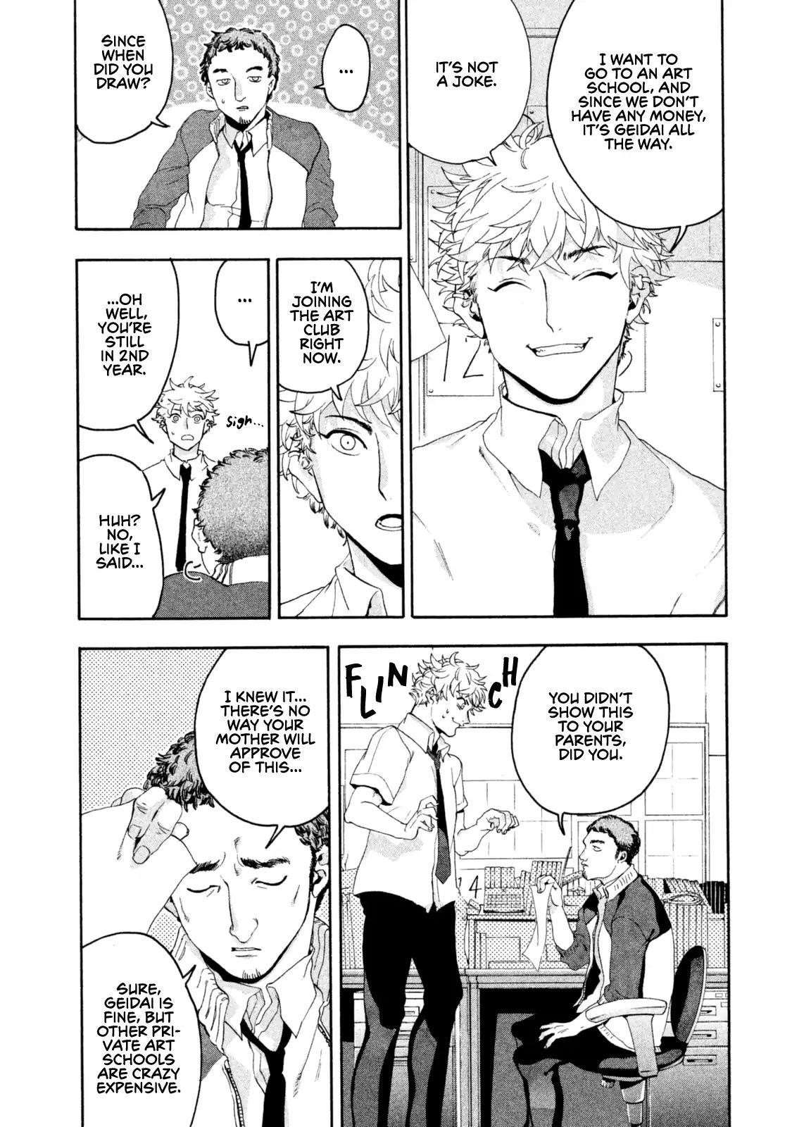 Blue Period Chapter 3 - Page 4 in English