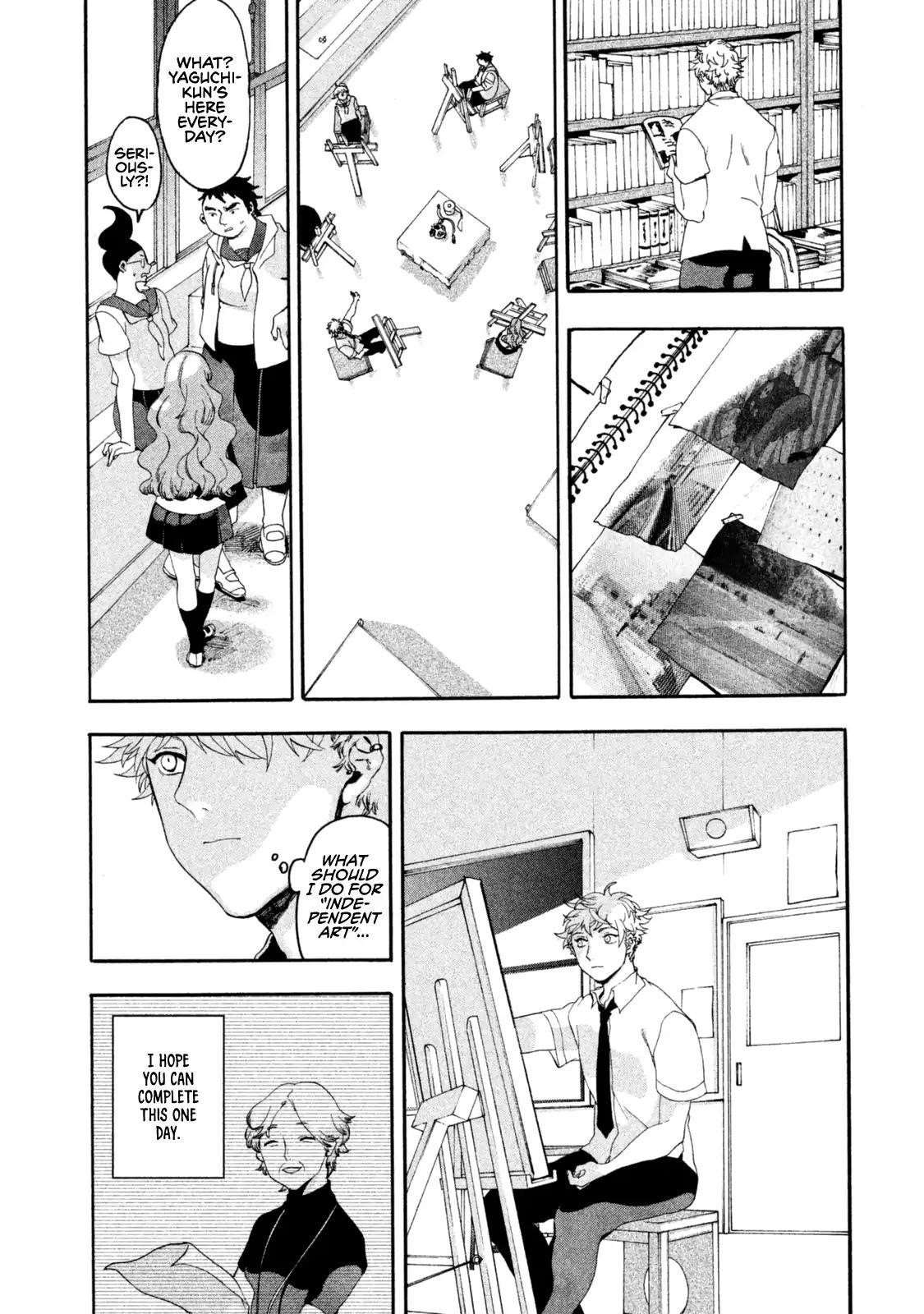 Blue Period Chapter 3 - Page 40 in English