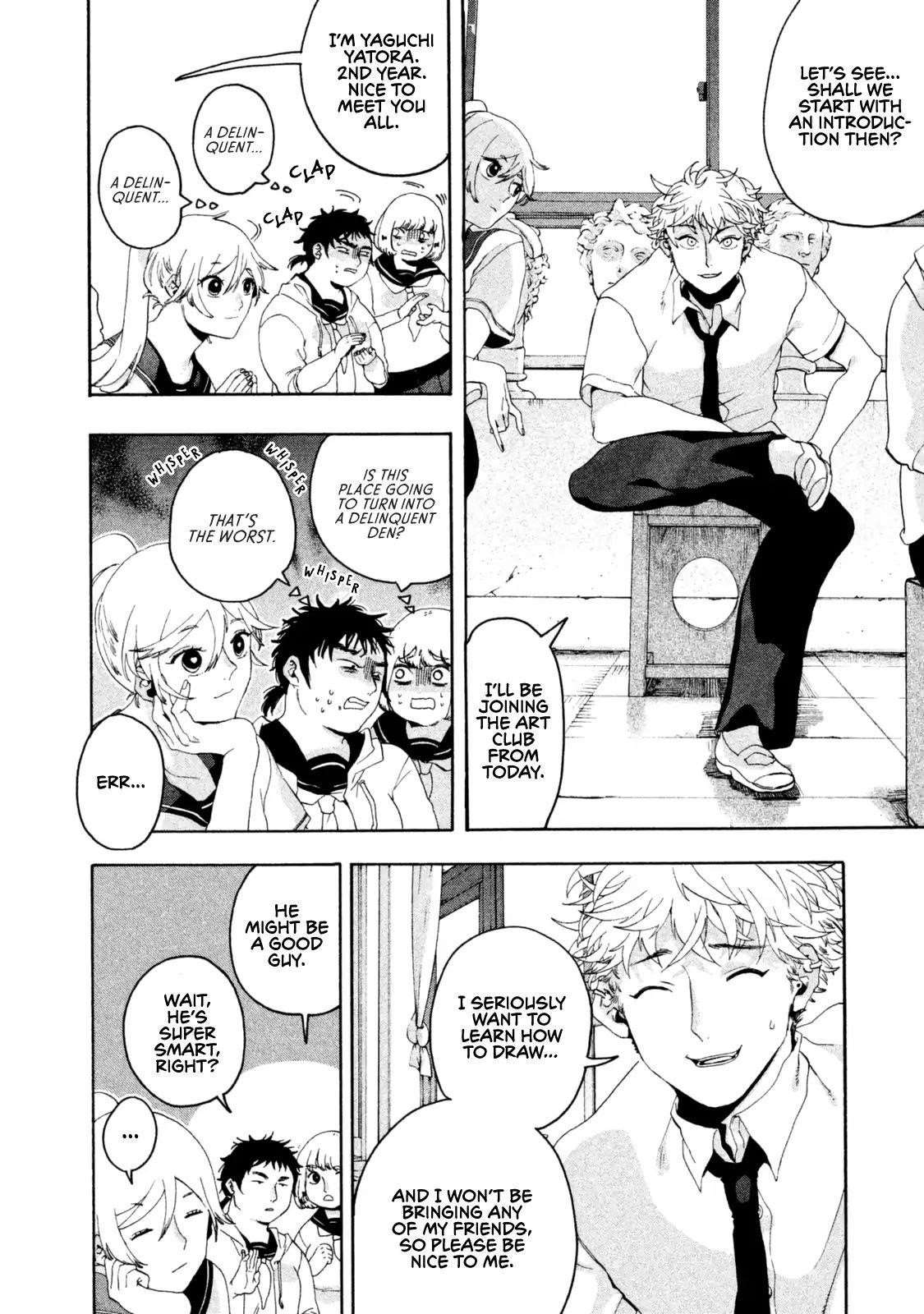 Blue Period Chapter 3 - Page 6 in English
