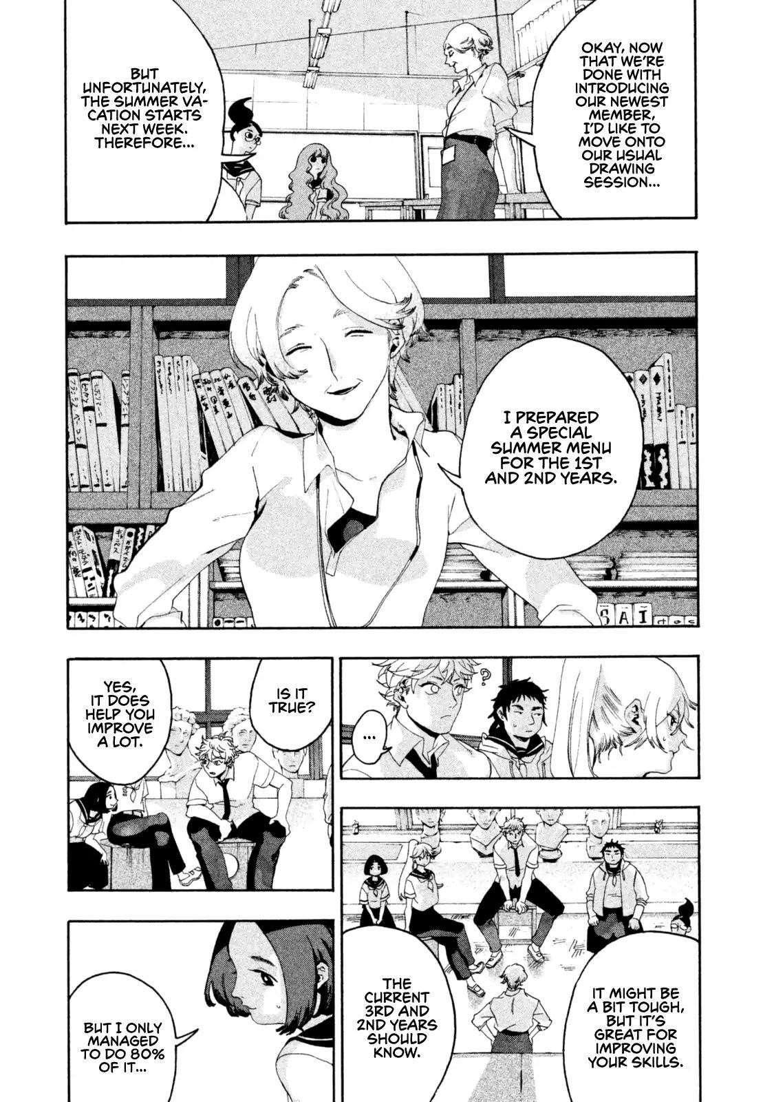 Blue Period Chapter 3 - Page 7 in English