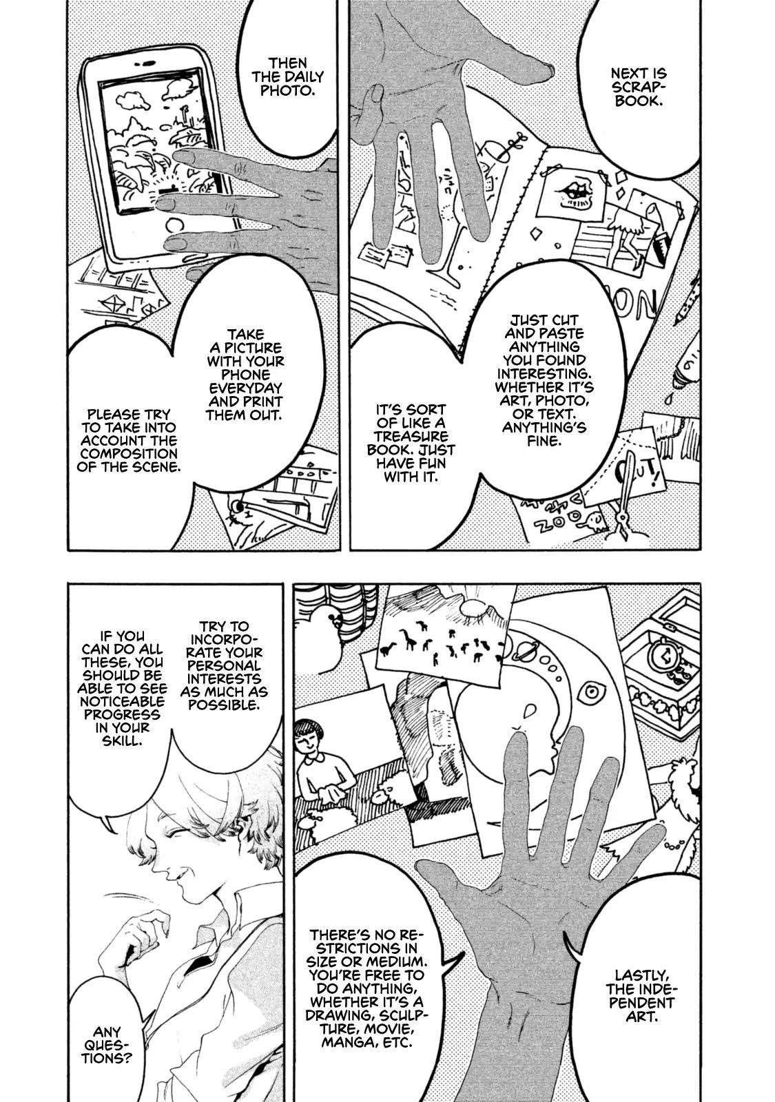 Blue Period Chapter 3 - Page 9 in English