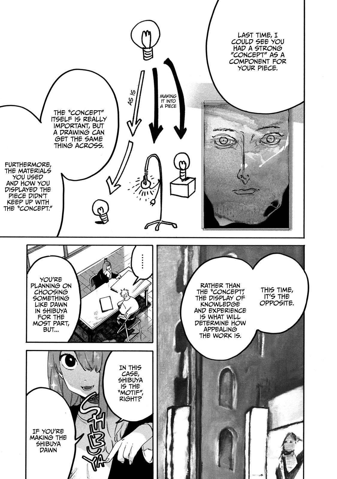 Blue Period Chapter 31 - Page 13 in English