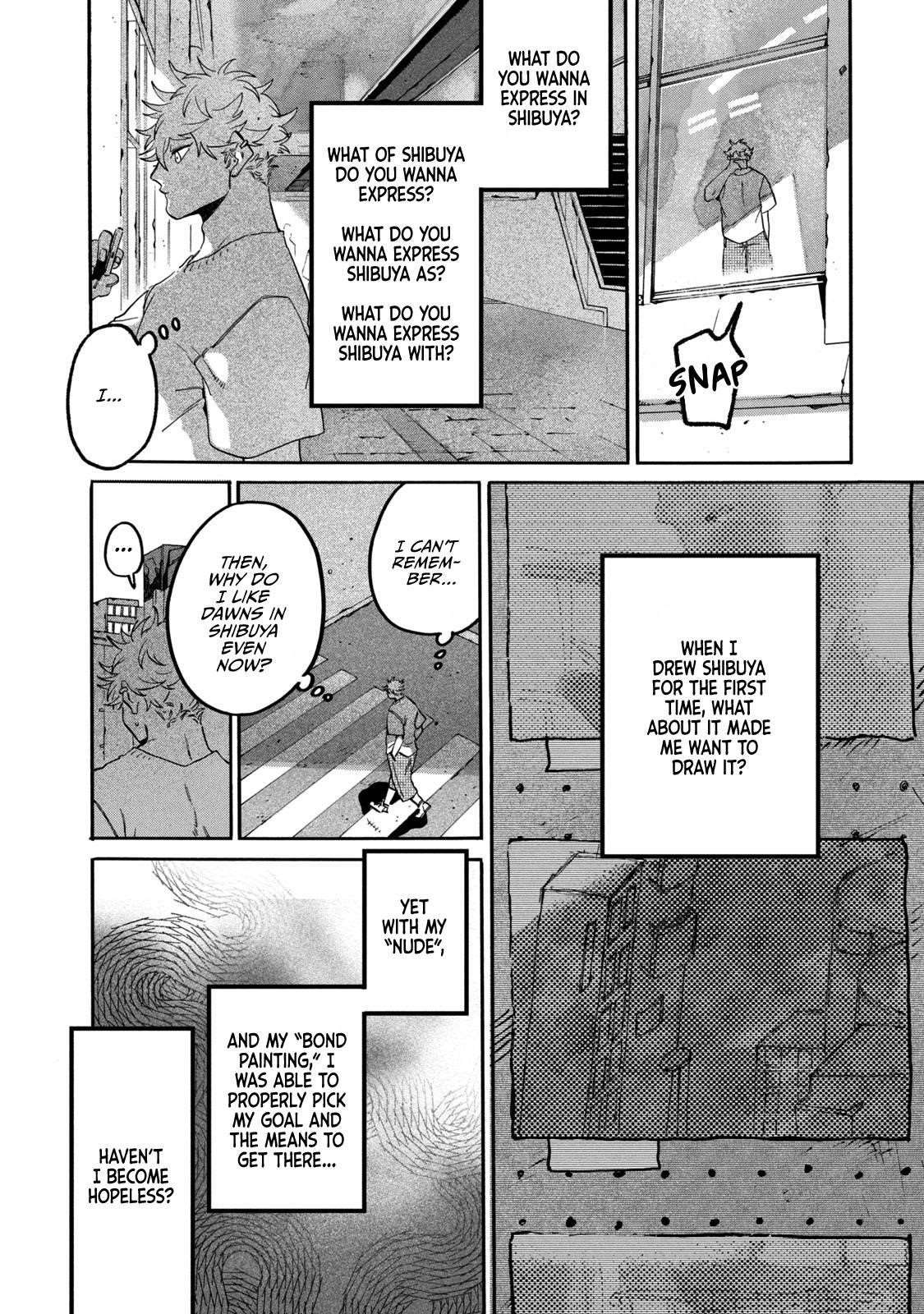 Blue Period Chapter 31 - Page 22 in English