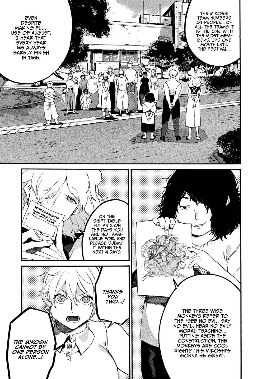 Blue Period Chapter 32 - Page 13 in English