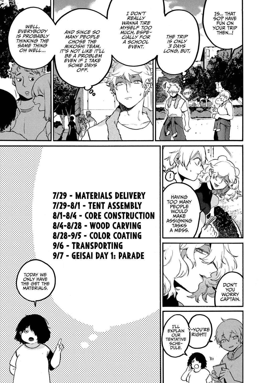 Blue Period Chapter 32 - Page 15 in English