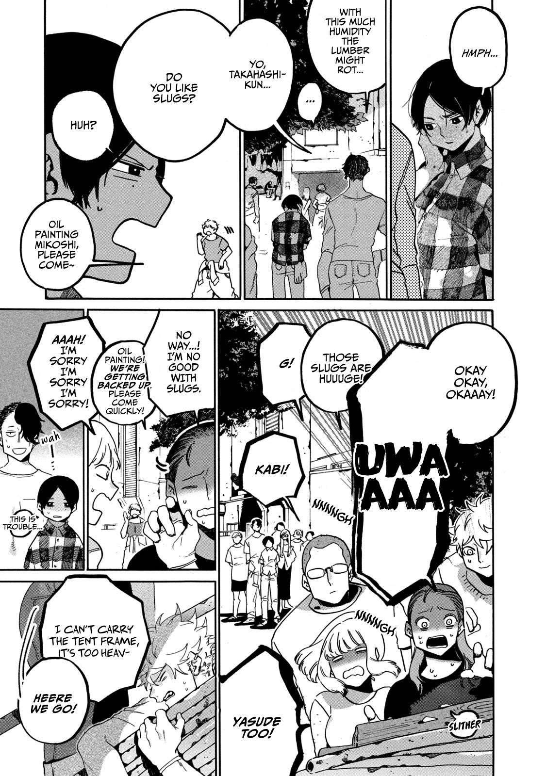 Blue Period Chapter 32 - Page 17 in English