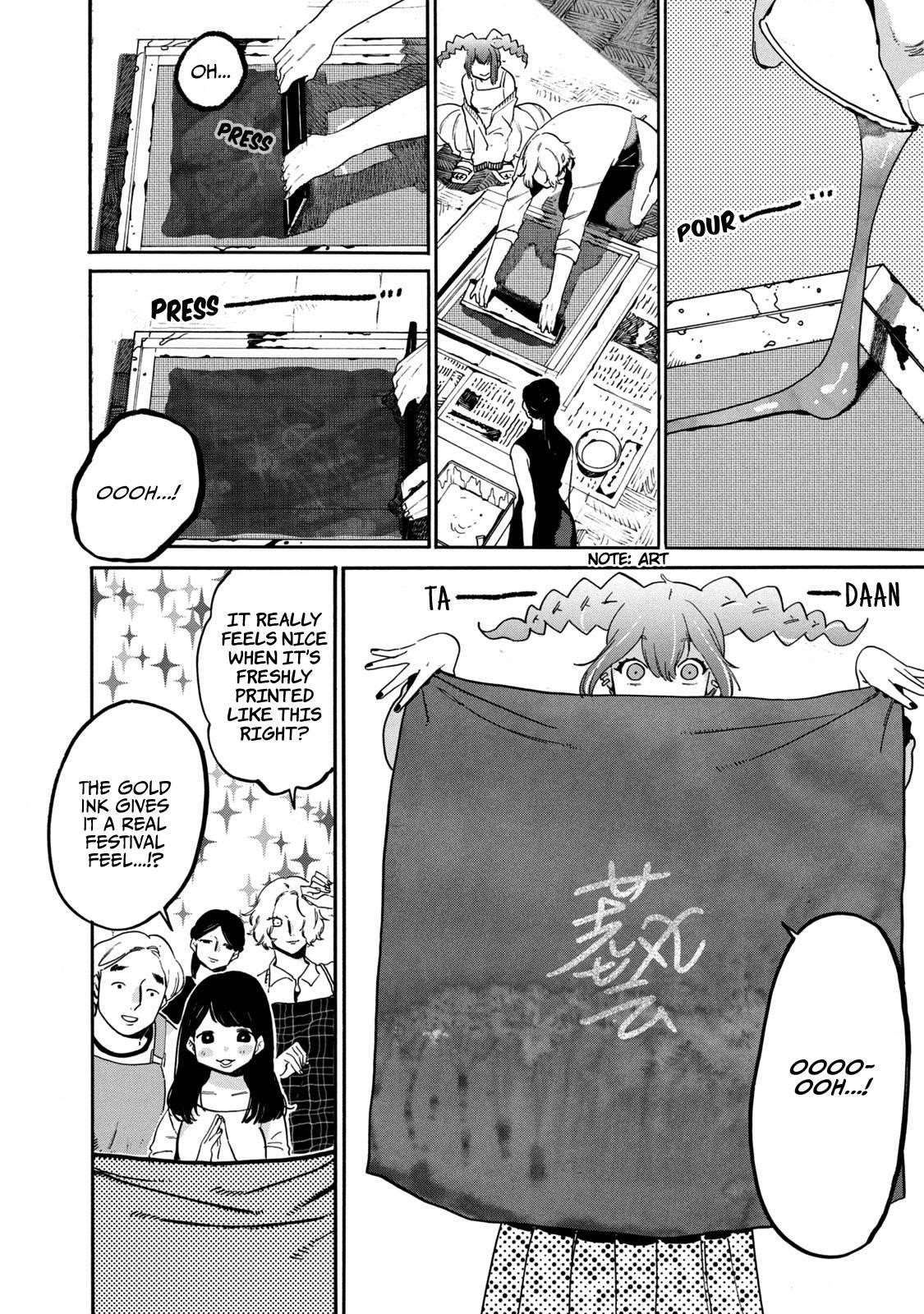 Blue Period Chapter 32 - Page 20 in English