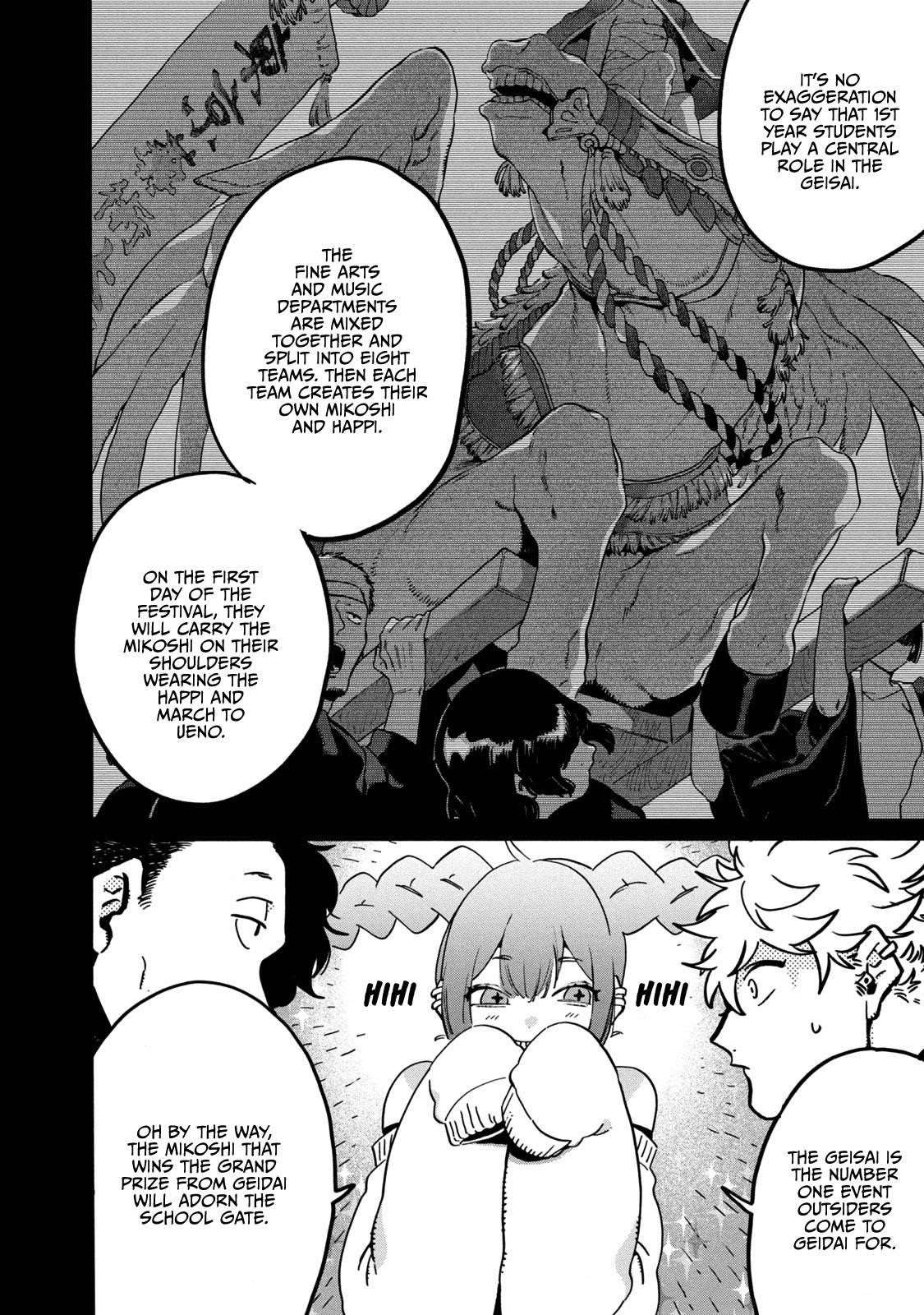 Blue Period Chapter 32 - Page 4 in English