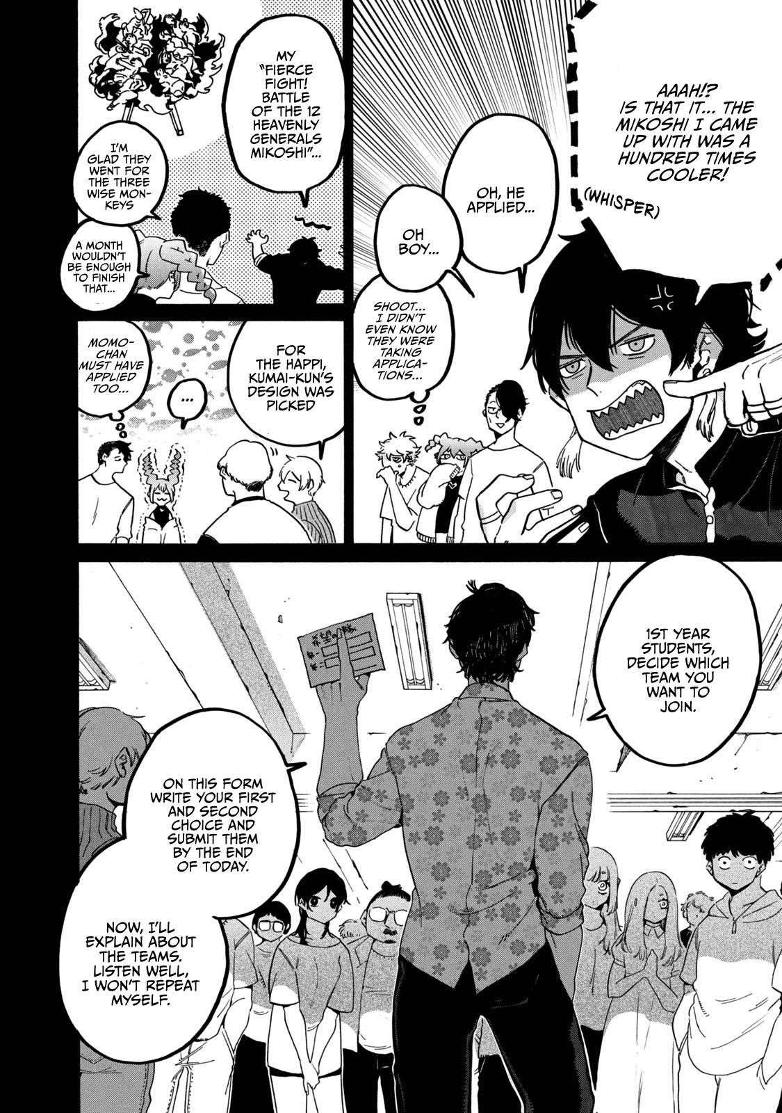 Blue Period Chapter 32 - Page 6 in English