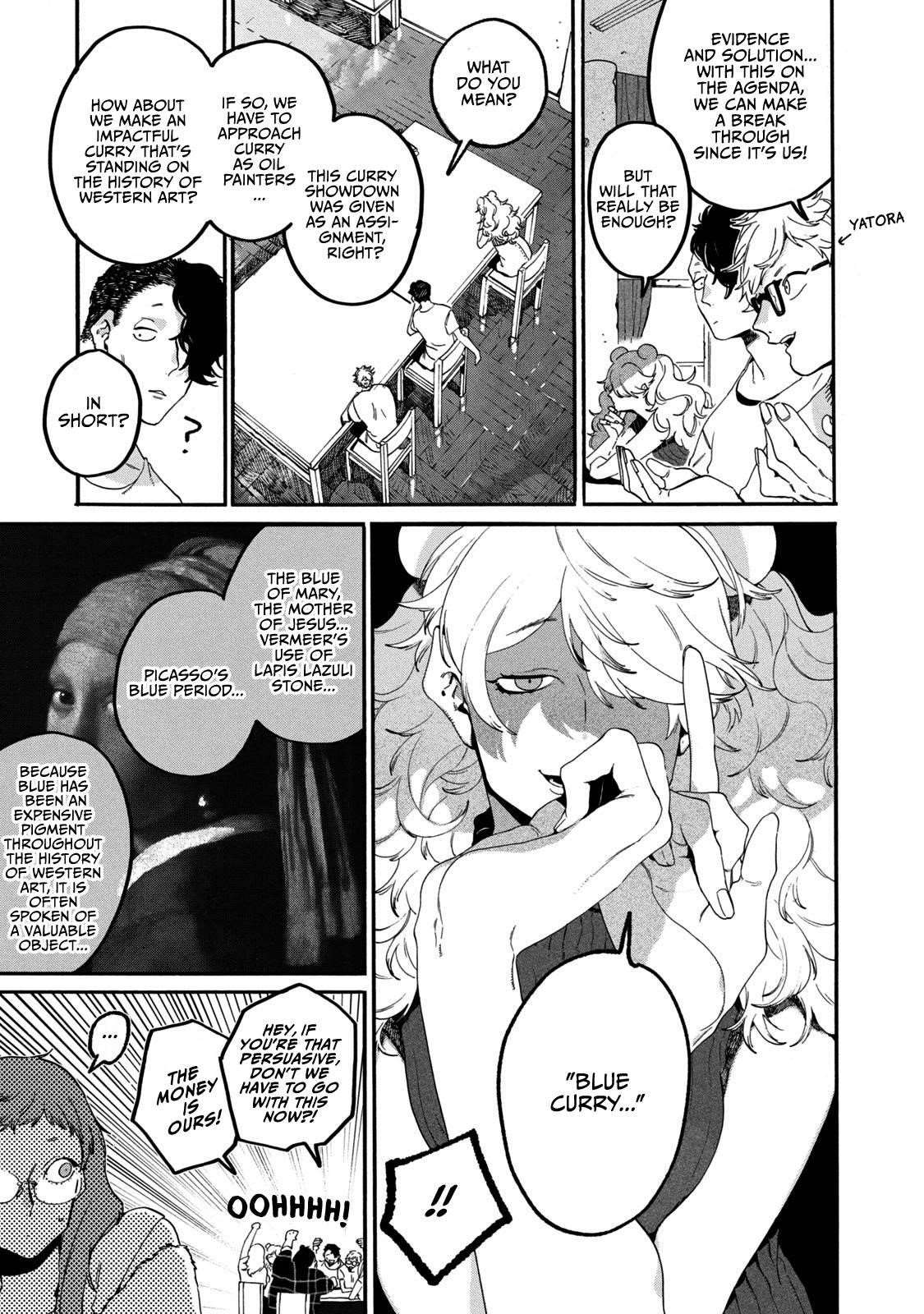 Blue Period Chapter 33.5 - Page 11 in English
