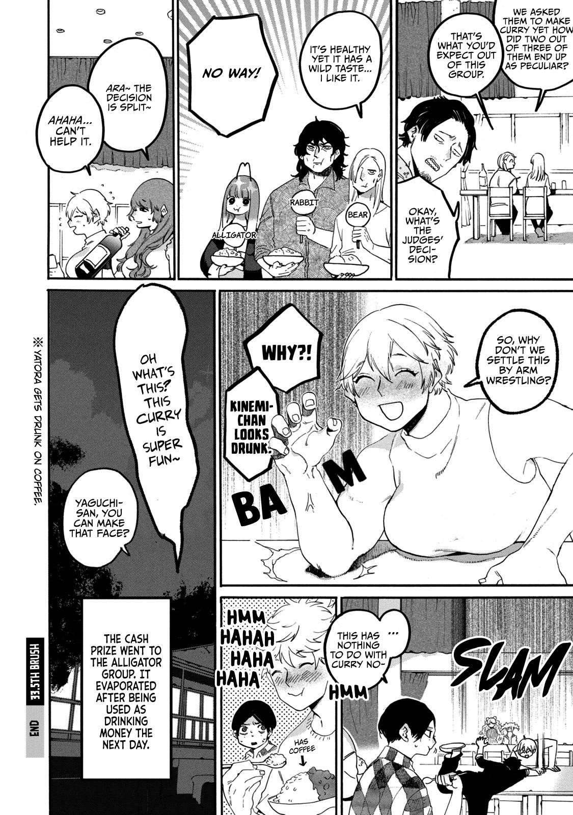 Blue Period Chapter 33.5 - Page 16 in English