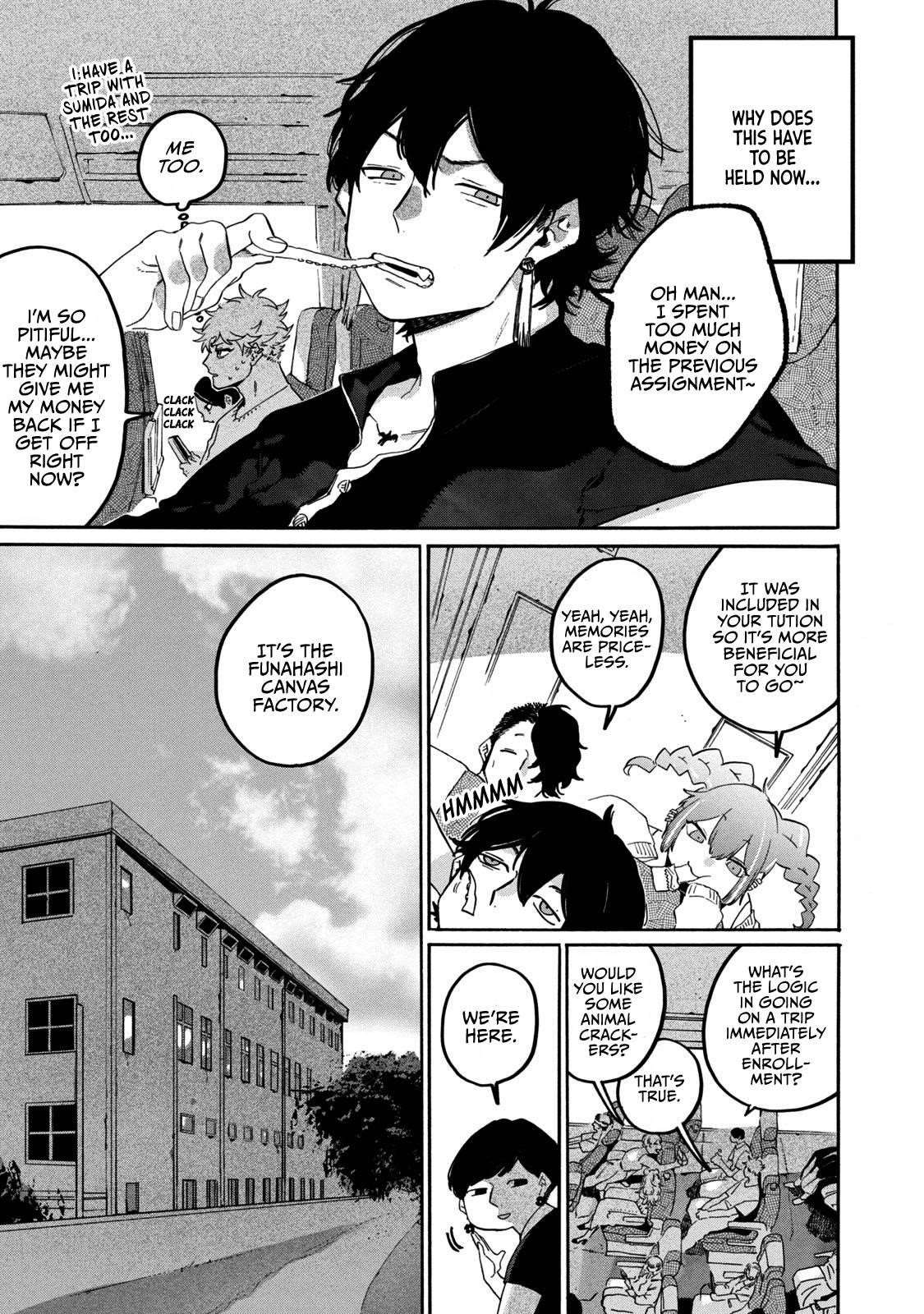 Blue Period Chapter 33.5 - Page 3 in English