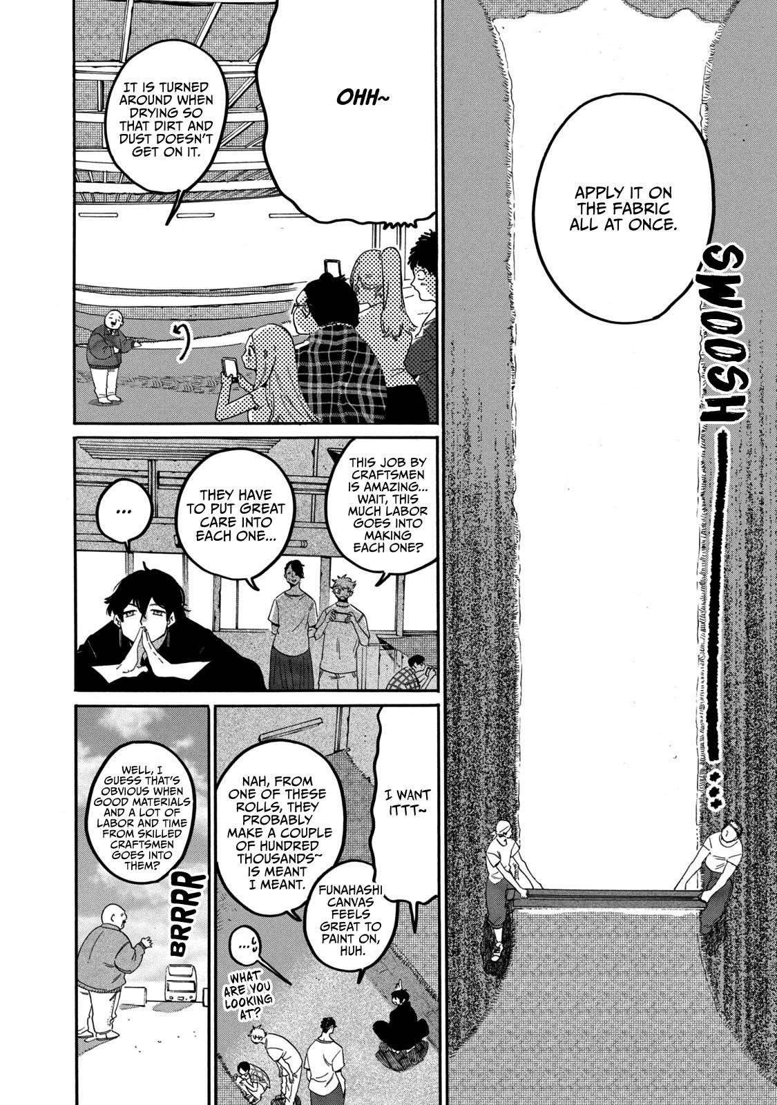 Blue Period Chapter 33.5 - Page 6 in English