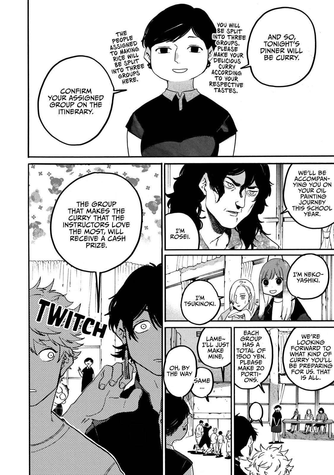Blue Period Chapter 33.5 - Page 8 in English