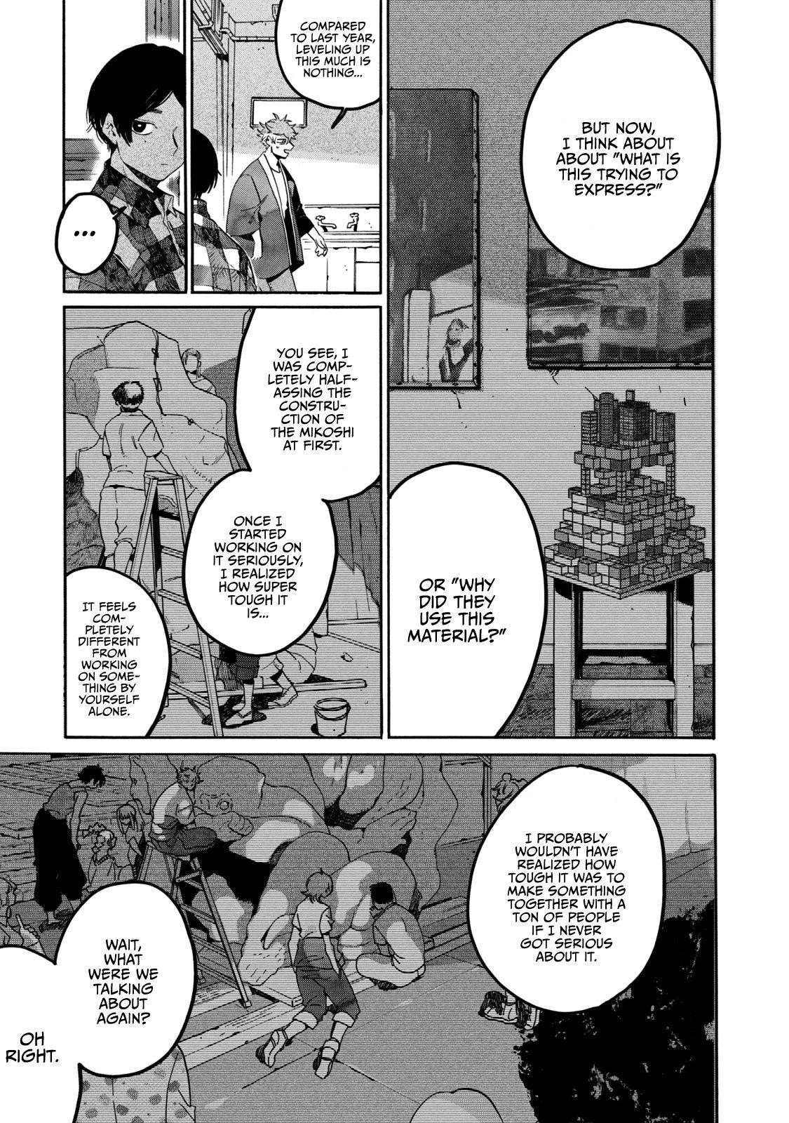 Blue Period Chapter 34 - Page 39 in English