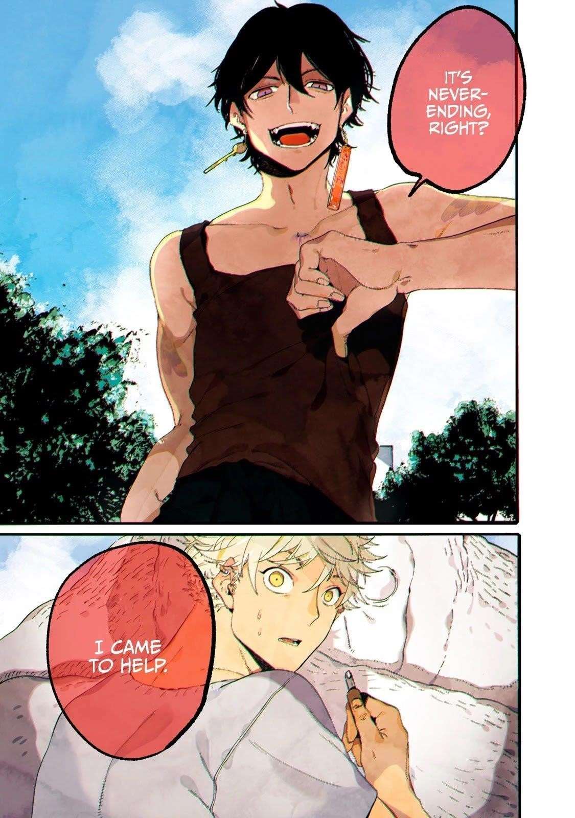 Blue Period Chapter 34 - Page 4 in English