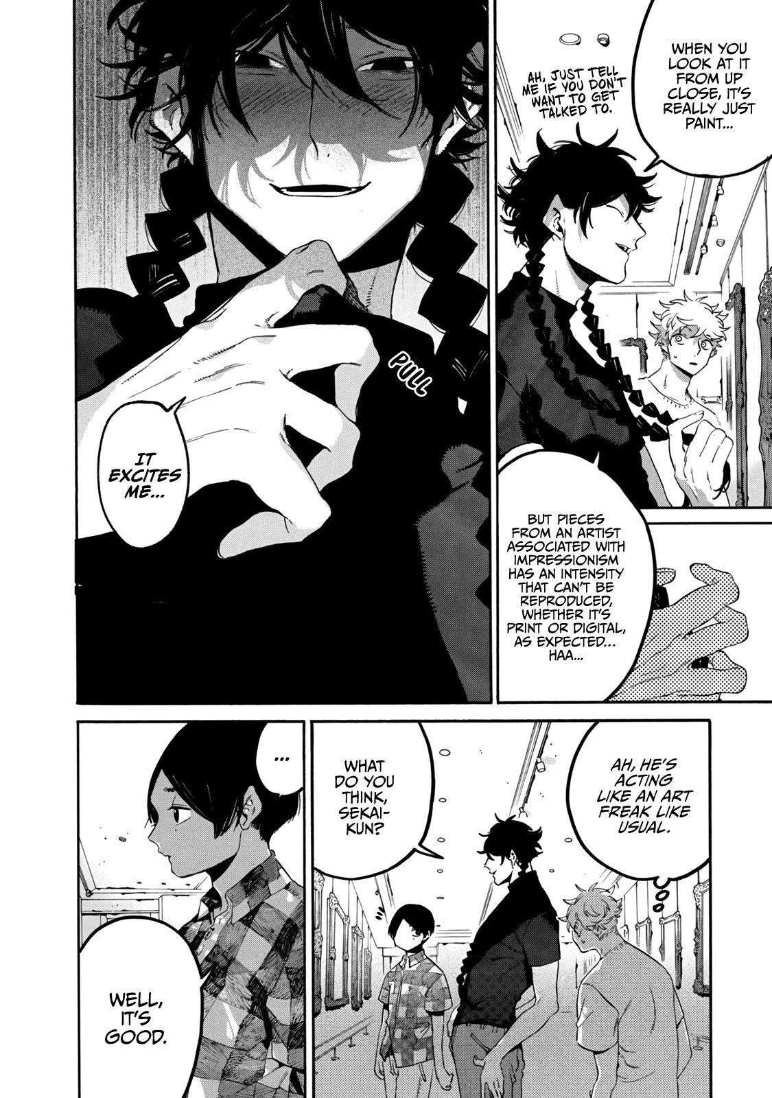 Blue Period Chapter 35 - Page 18 in English