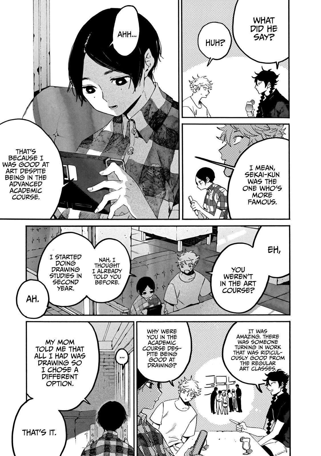 Blue Period Chapter 35 - Page 28 in English