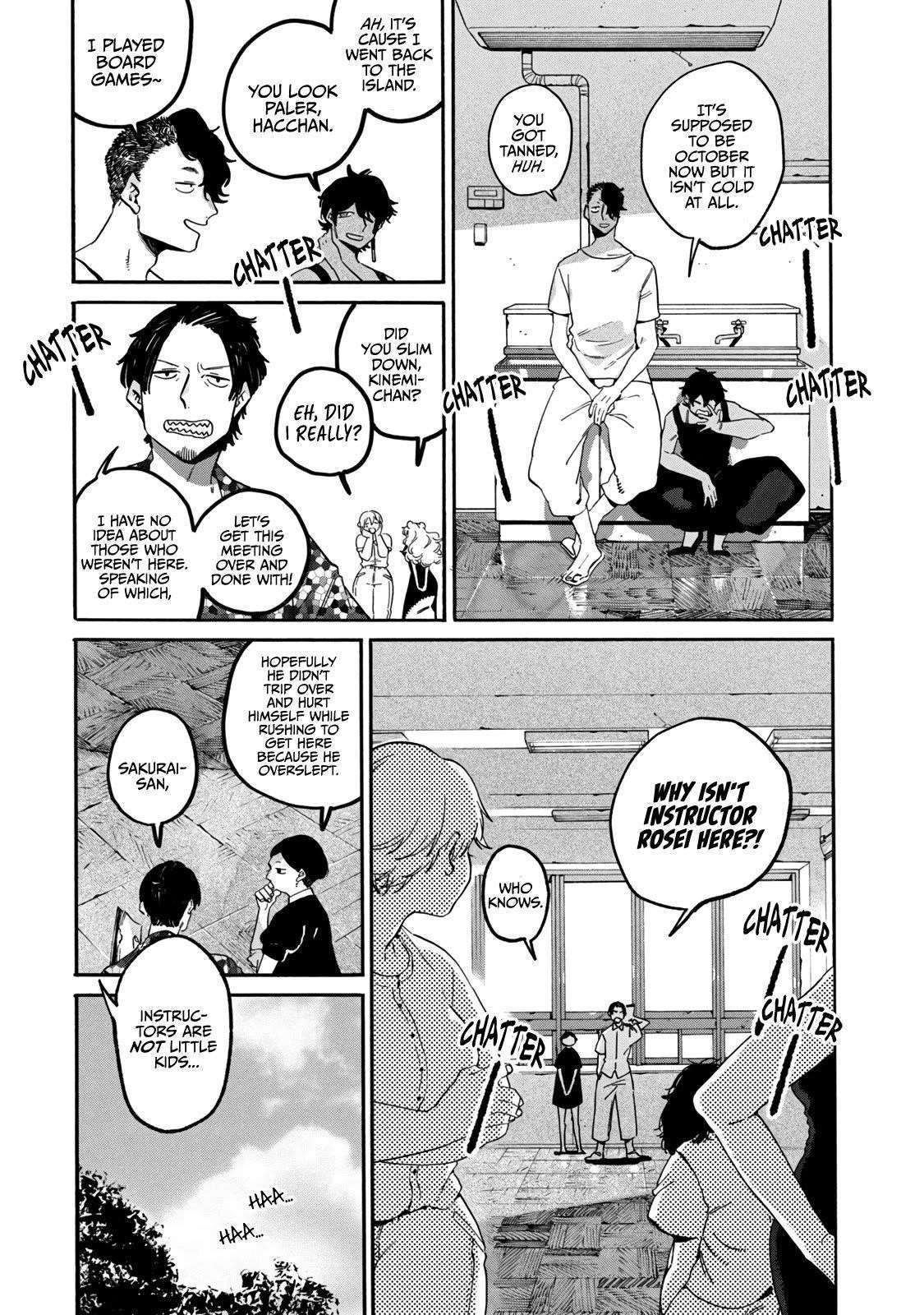 Blue Period Chapter 35 - Page 34 in English