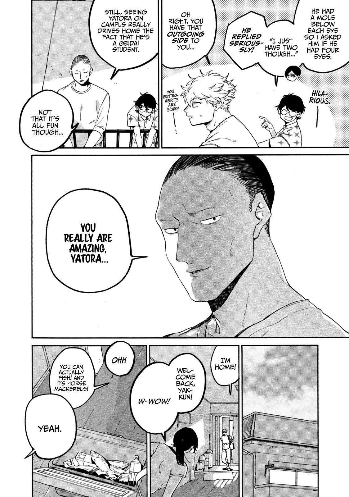 Blue Period Chapter 35 - Page 4 in English
