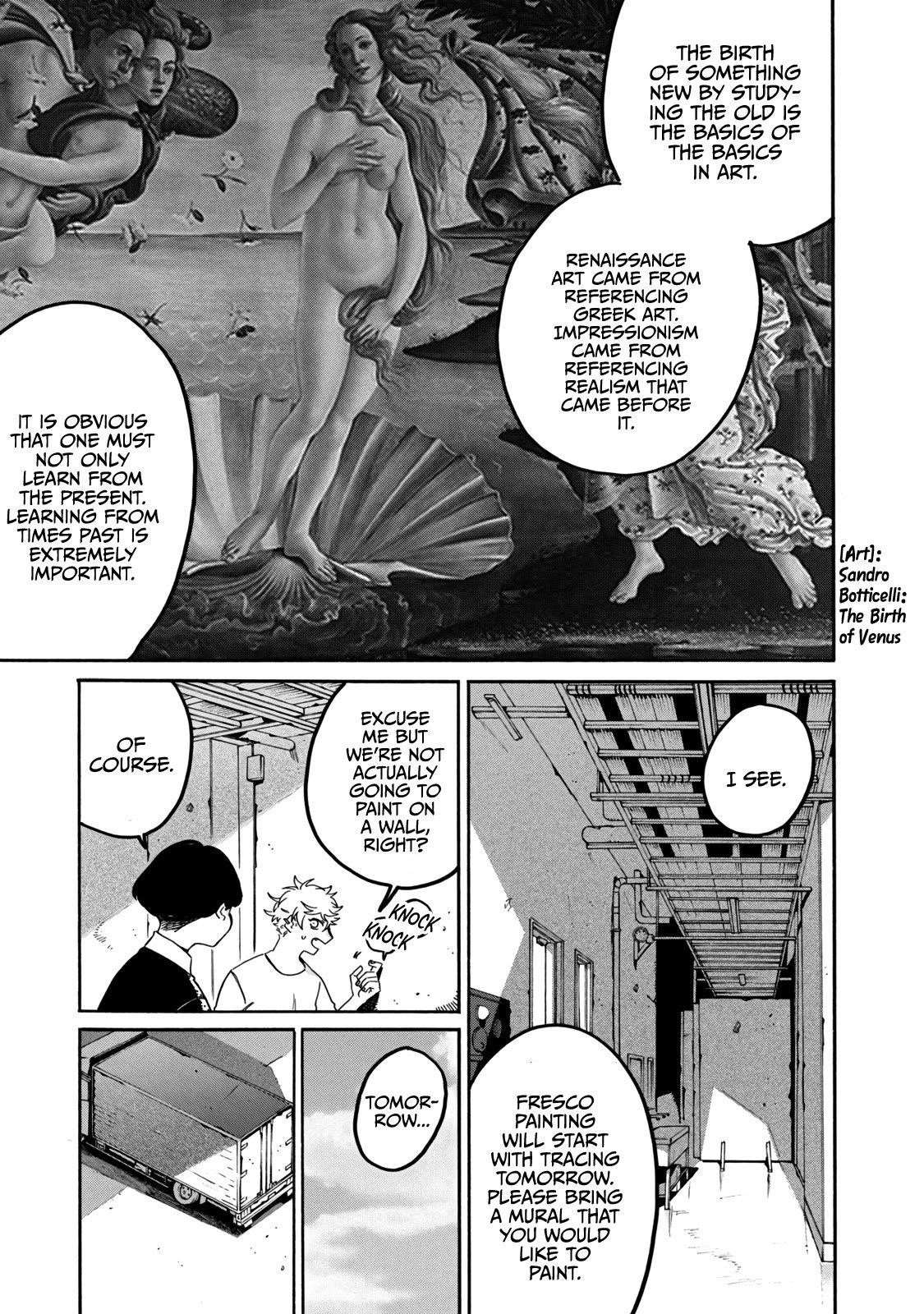 Blue Period Chapter 36 - Page 11 in English