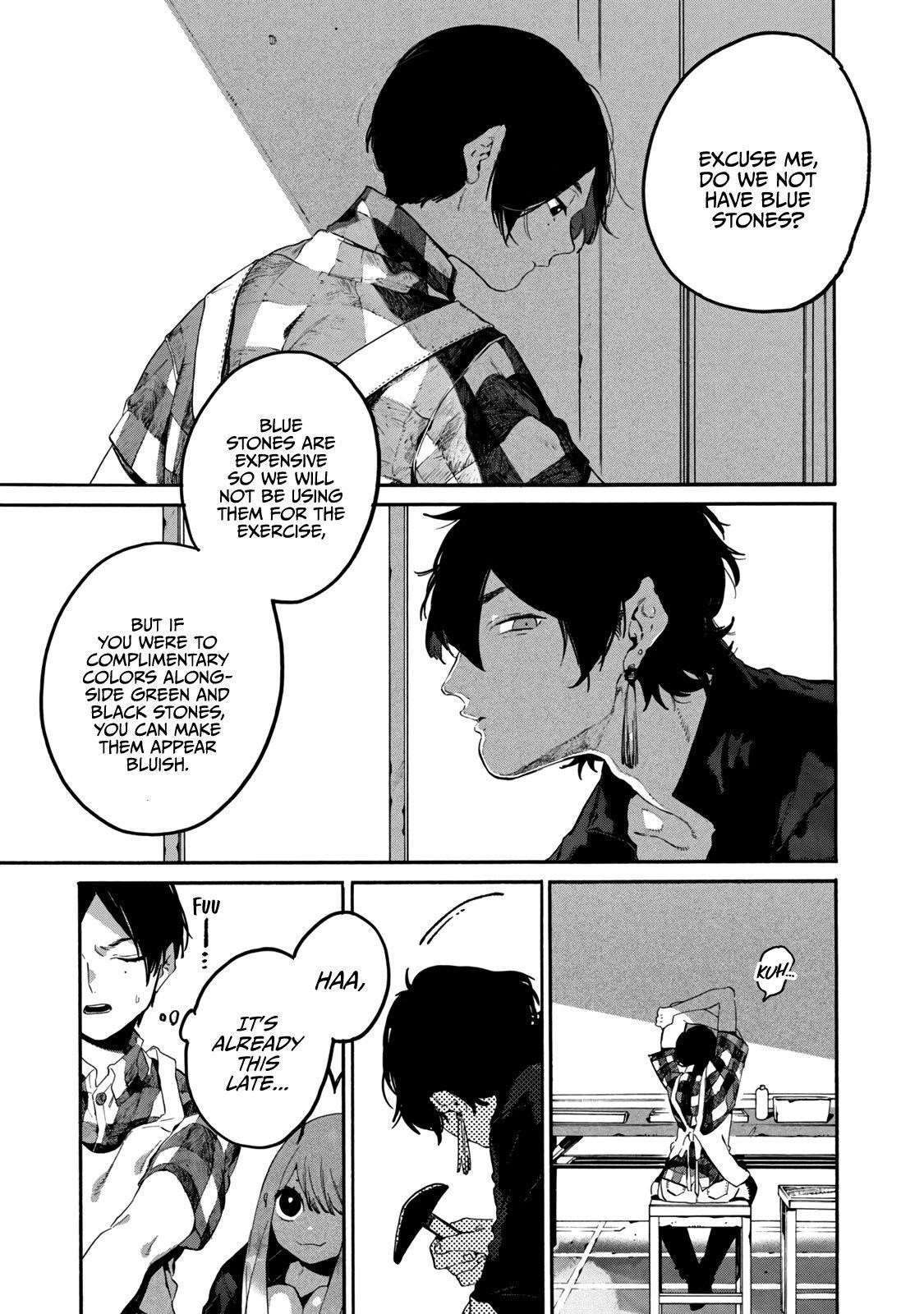 Blue Period Chapter 36 - Page 33 in English