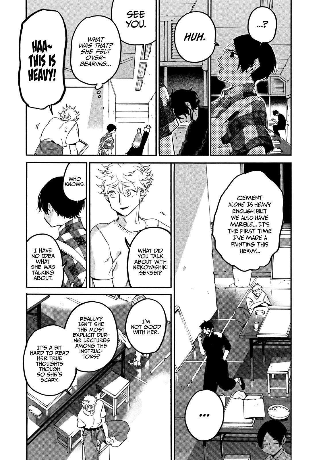 Blue Period Chapter 36 - Page 35 in English