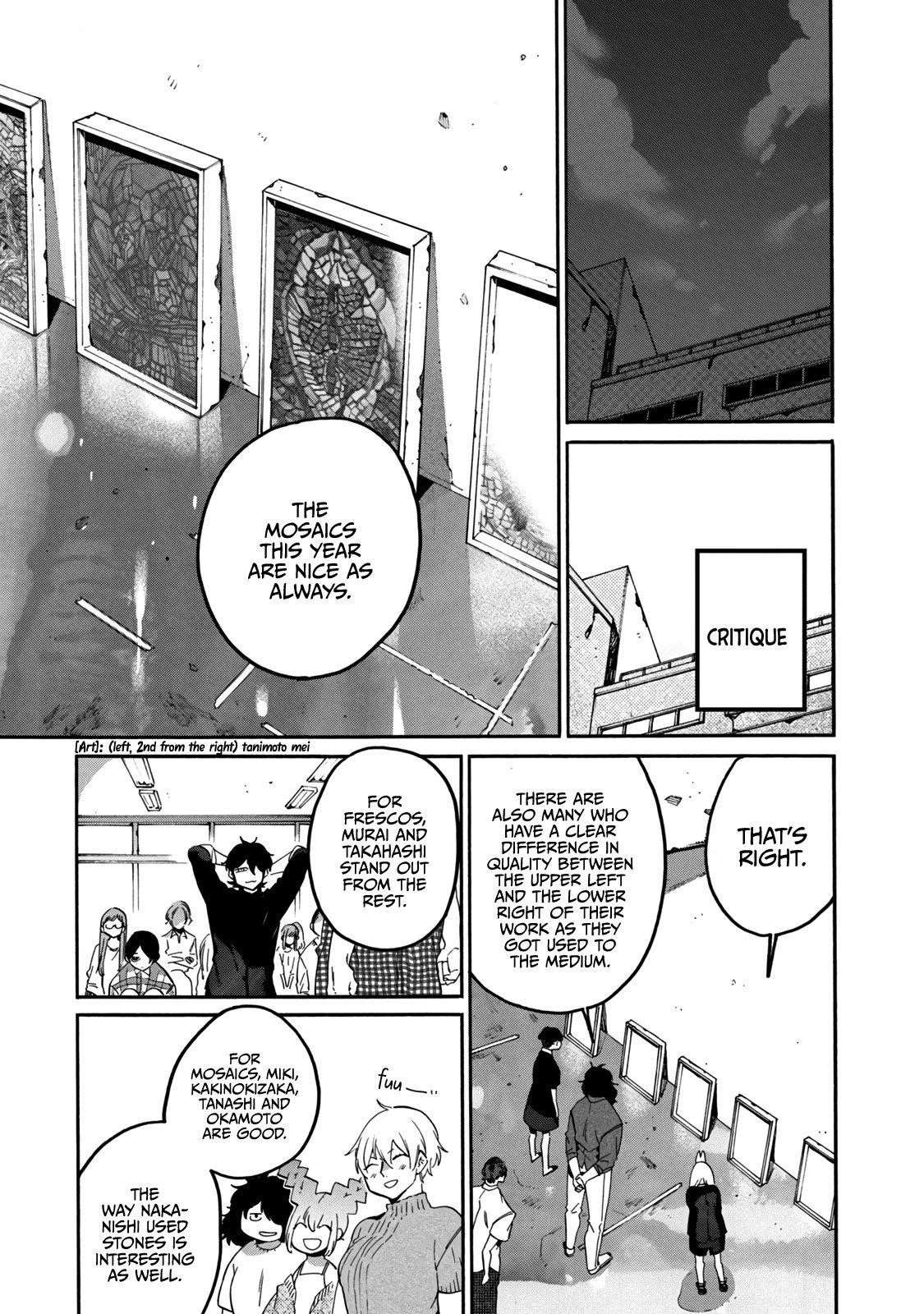 Blue Period Chapter 36 - Page 39 in English