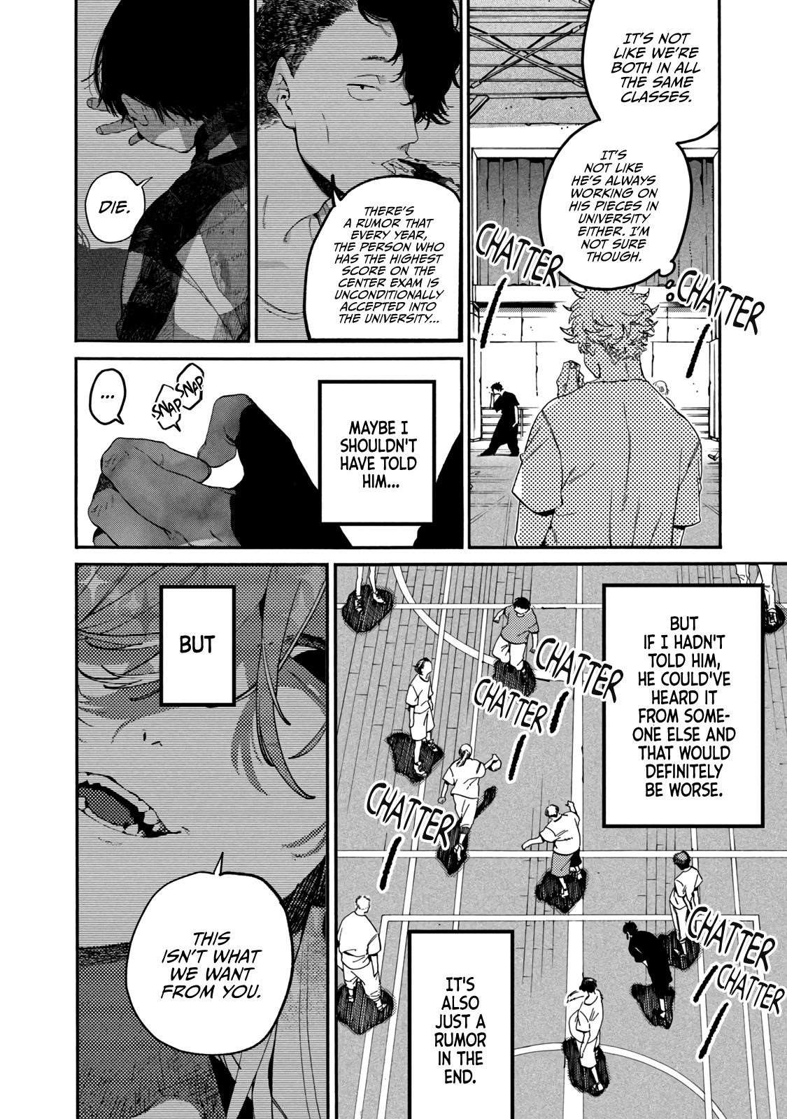 Blue Period Chapter 37 - Page 6 in English