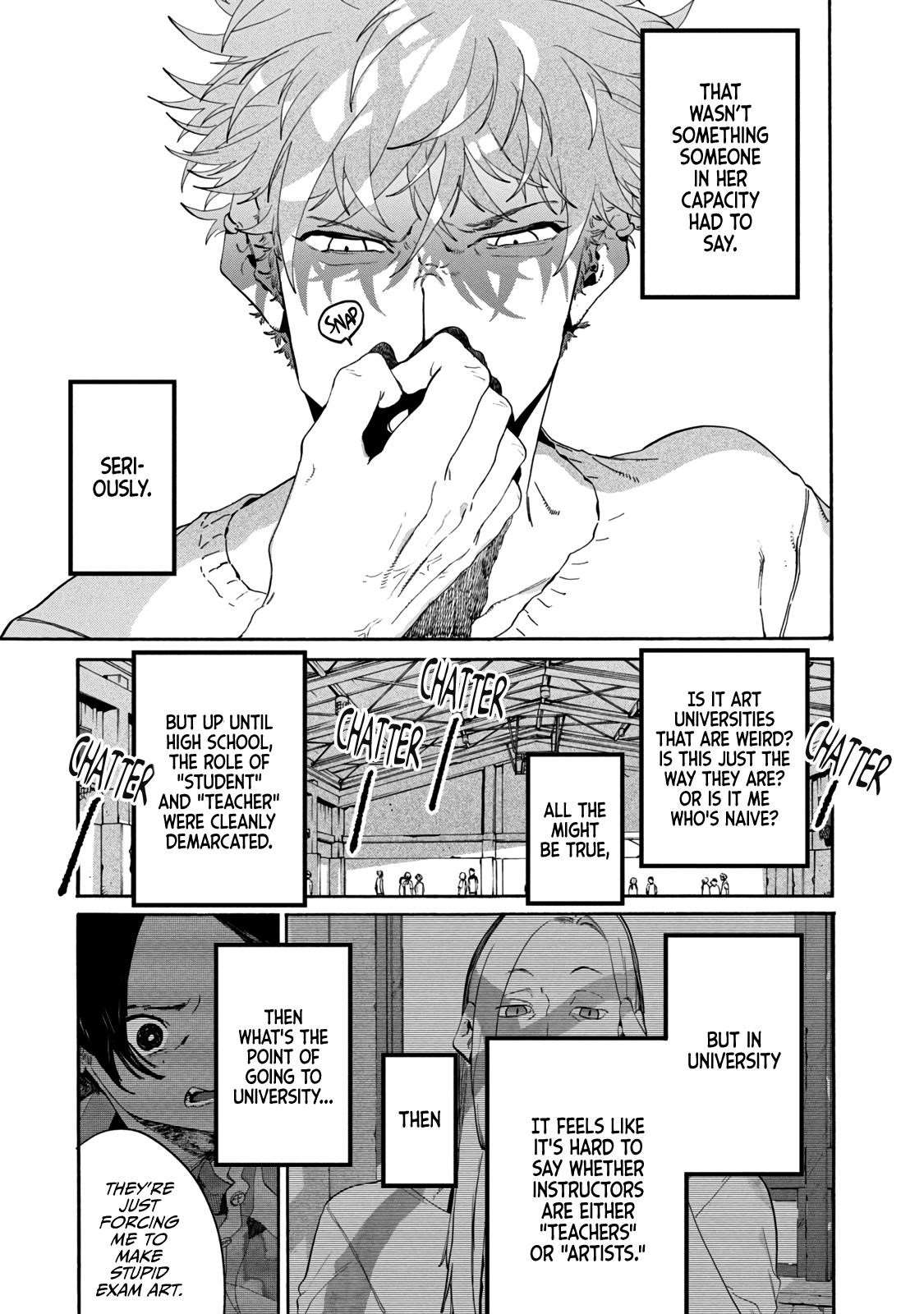 Blue Period Chapter 37 - Page 7 in English