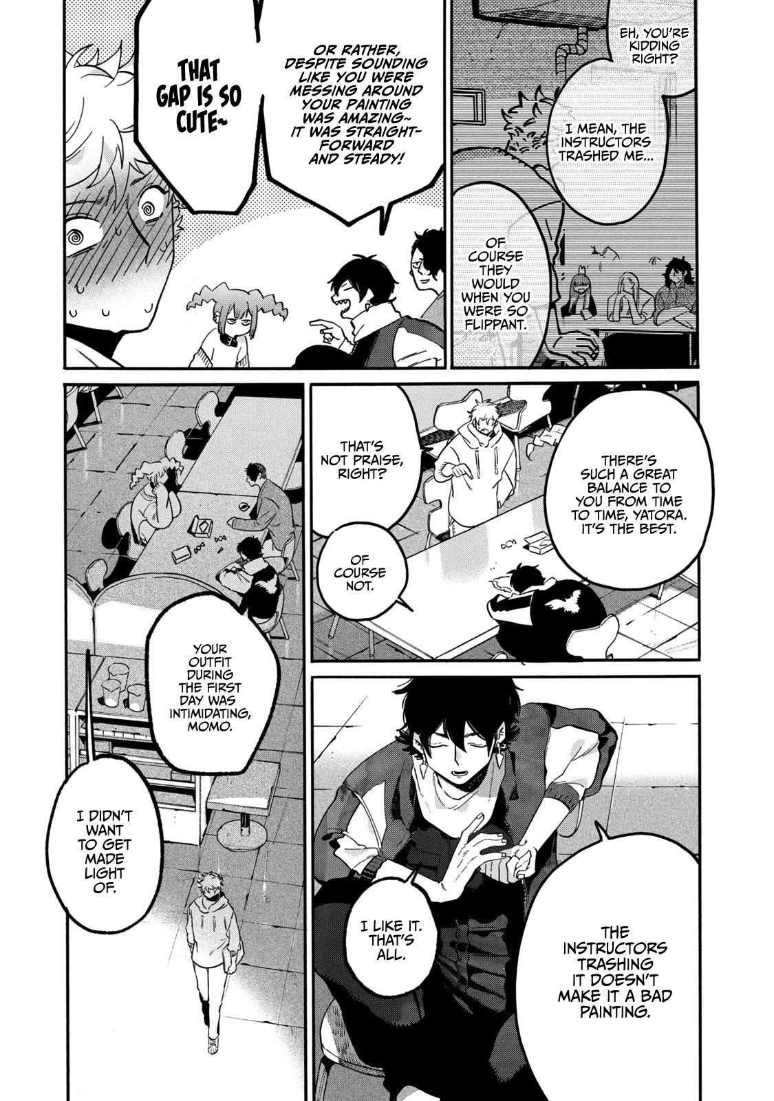 Blue Period Chapter 38 - Page 21 in English
