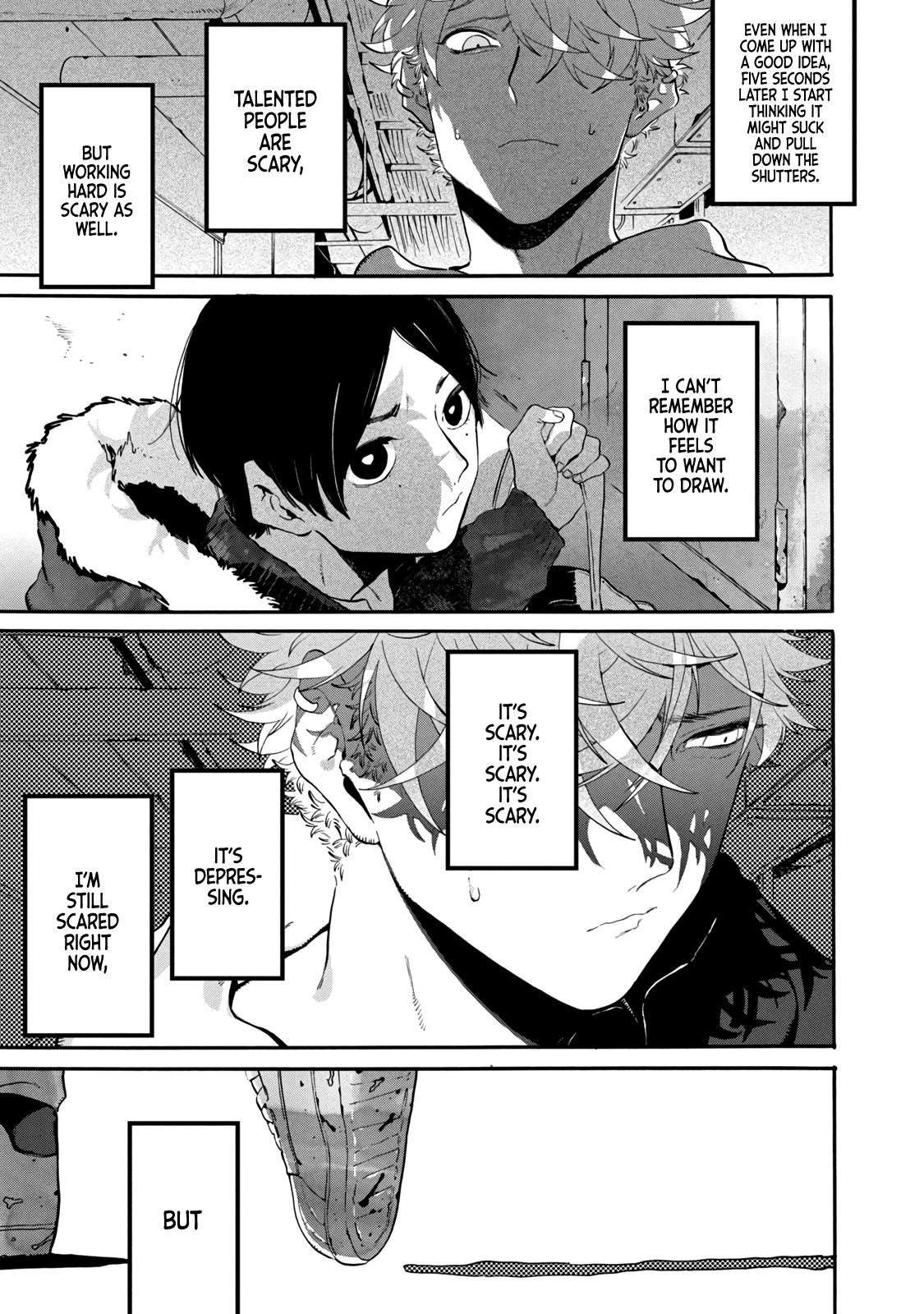 Blue Period Chapter 38 - Page 25 in English