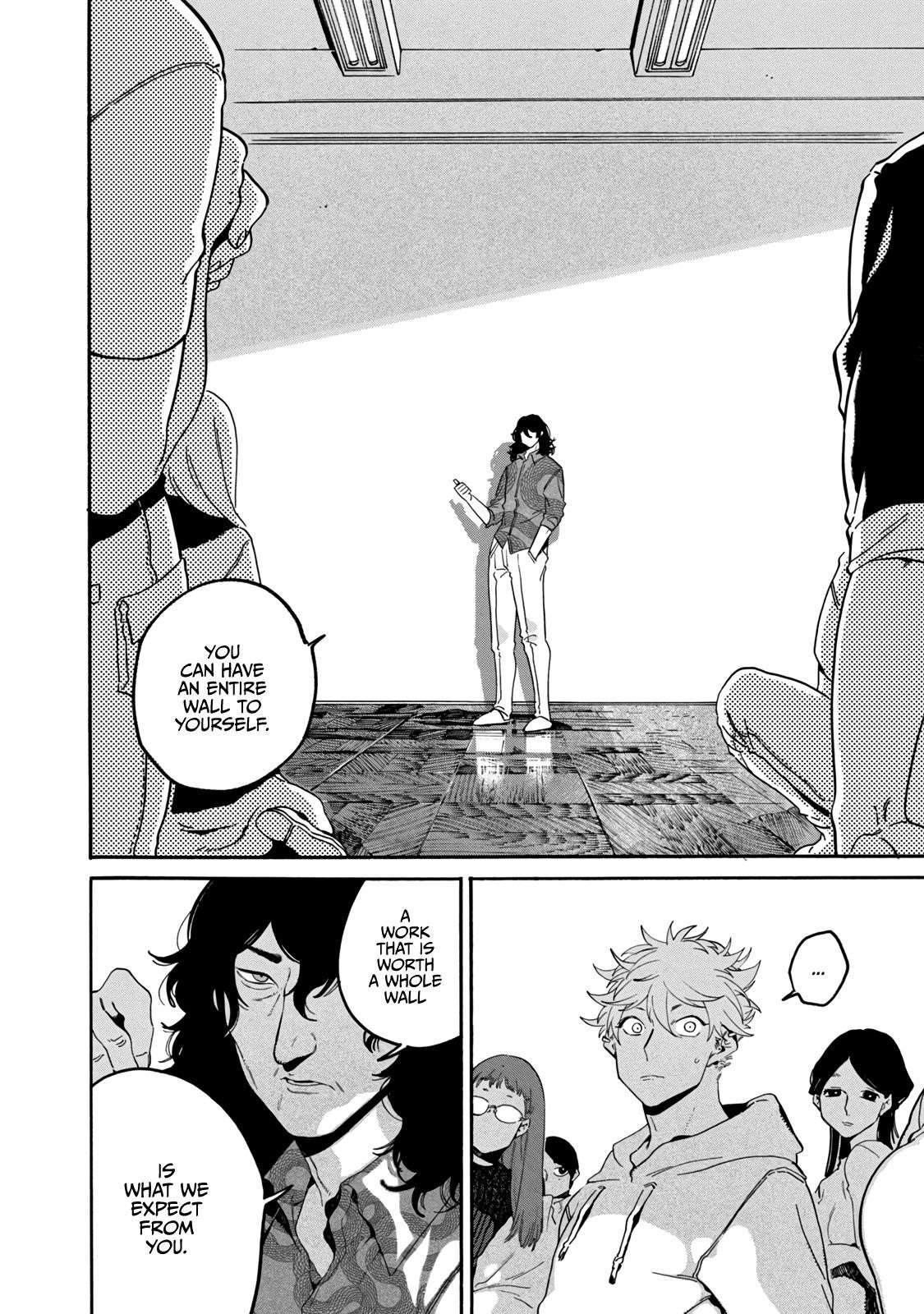 Blue Period Chapter 38 - Page 4 in English