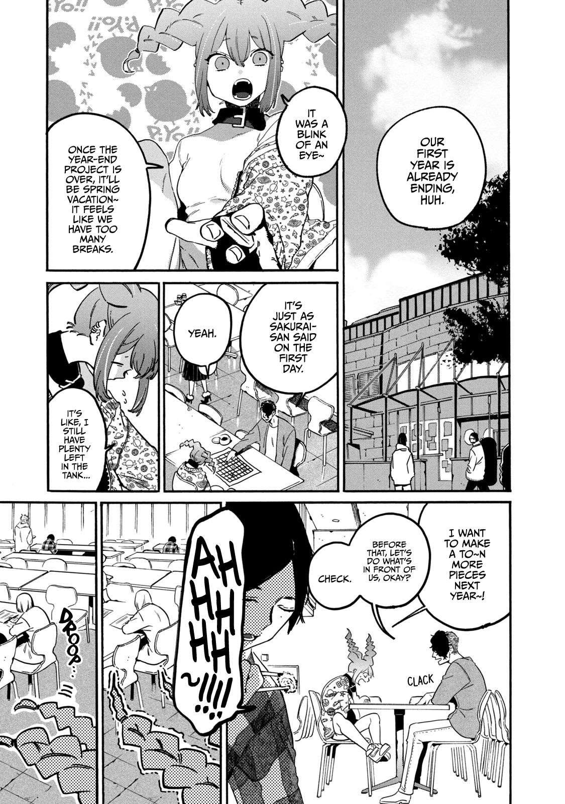 Blue Period Chapter 38 - Page 5 in English
