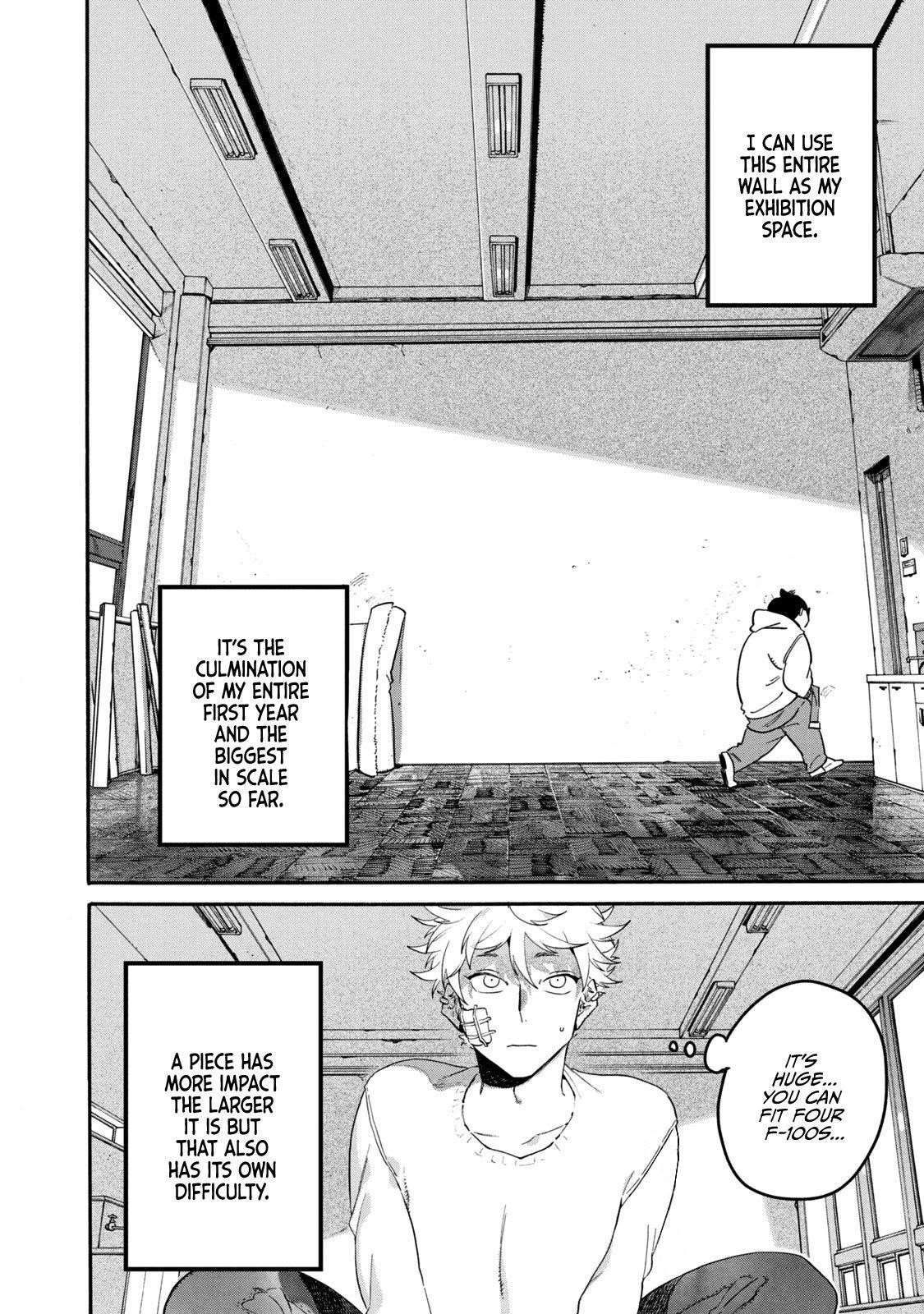 Blue Period Chapter 39 - Page 20 in English