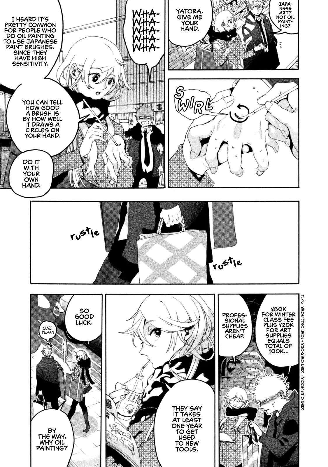 Blue Period Chapter 4 - Page 15 in English