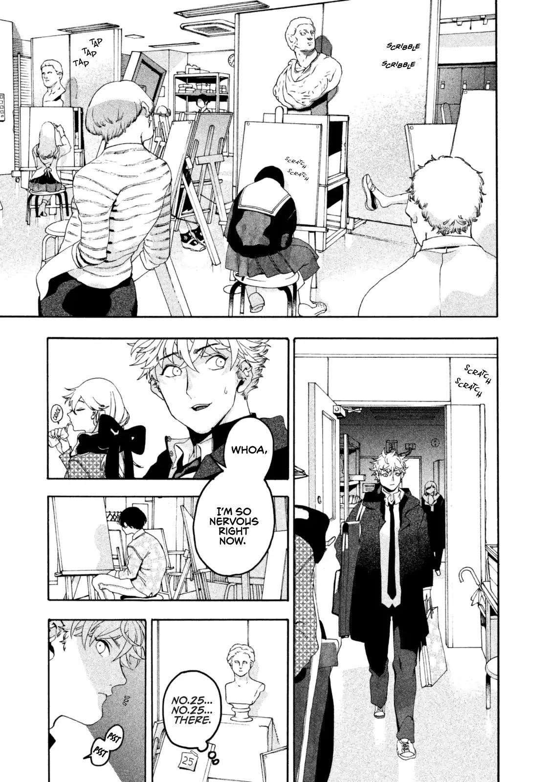 Blue Period Chapter 4 - Page 17 in English