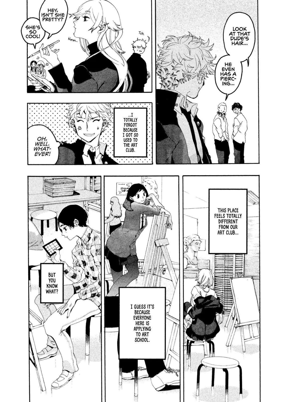 Blue Period Chapter 4 - Page 18 in English