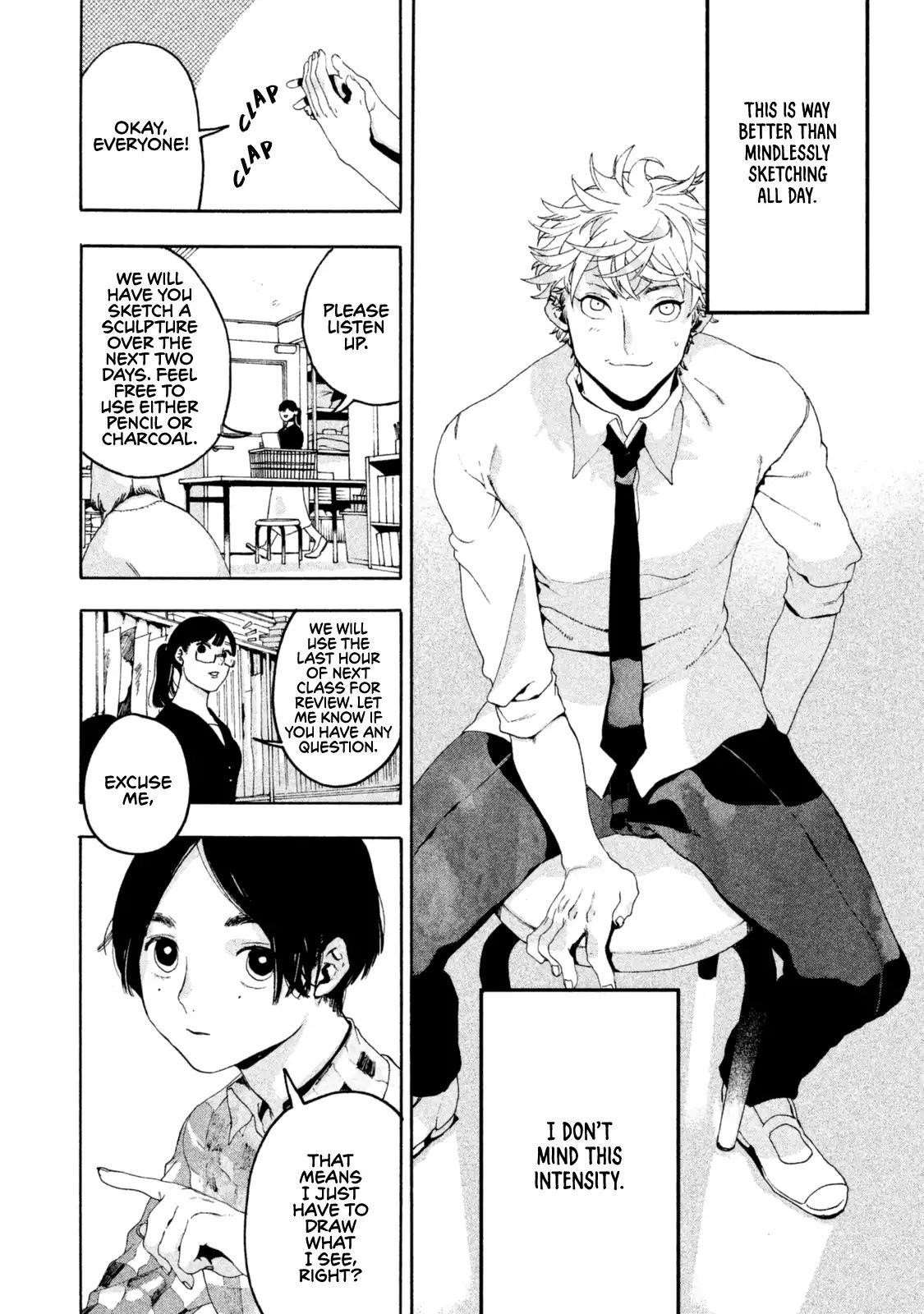 Blue Period Chapter 4 - Page 19 in English