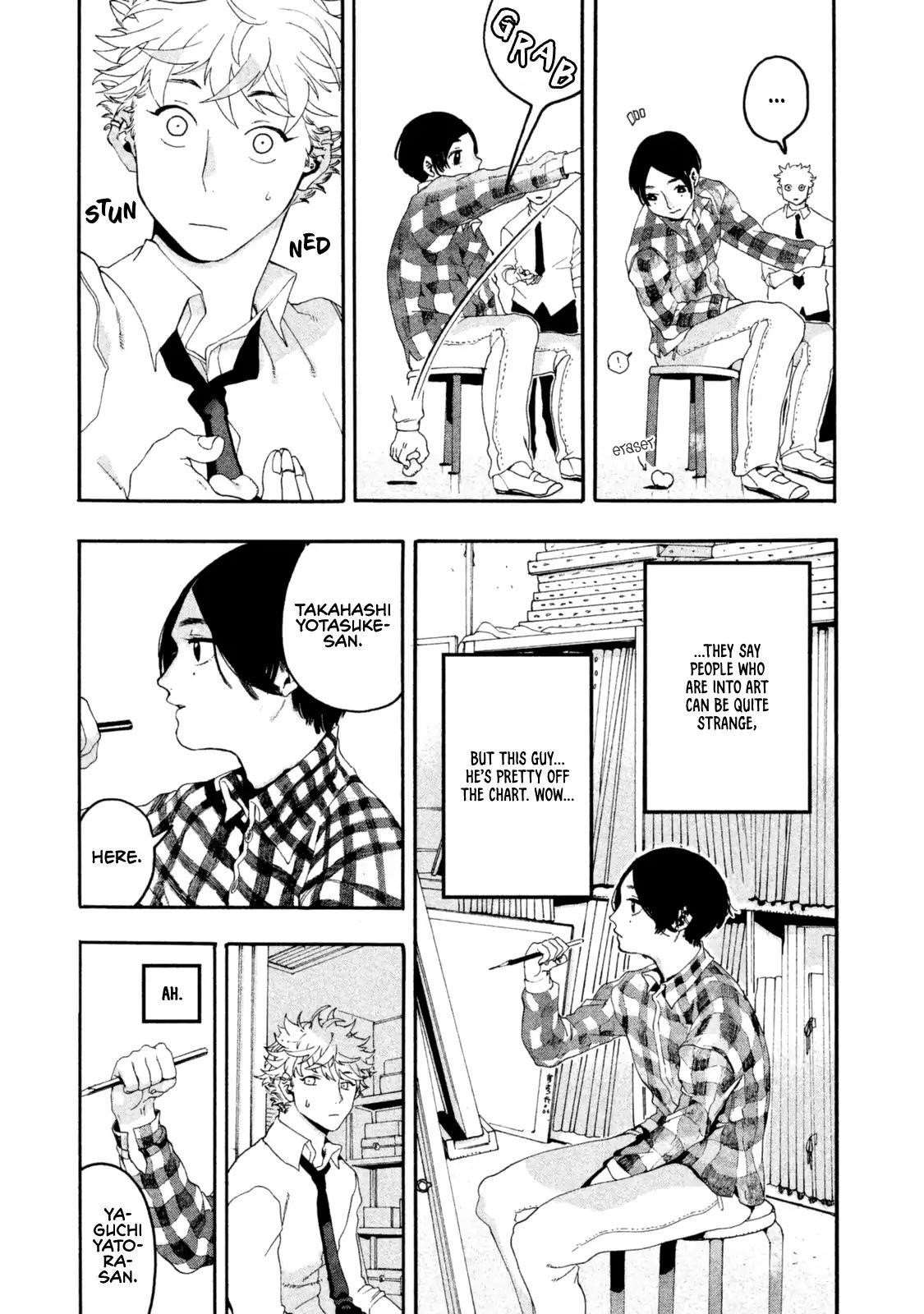 Blue Period Chapter 4 - Page 21 in English