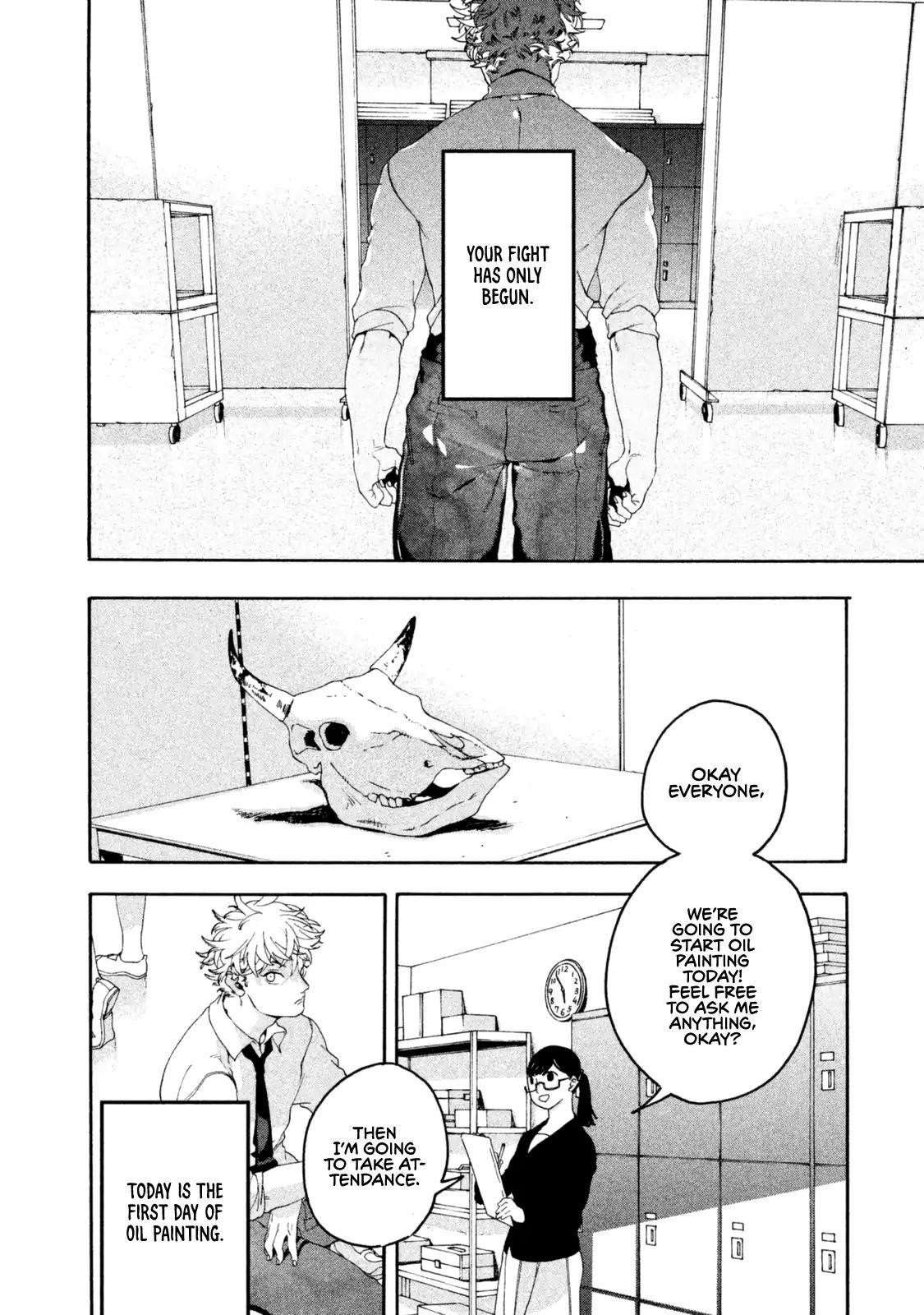 Blue Period Chapter 4 - Page 36 in English