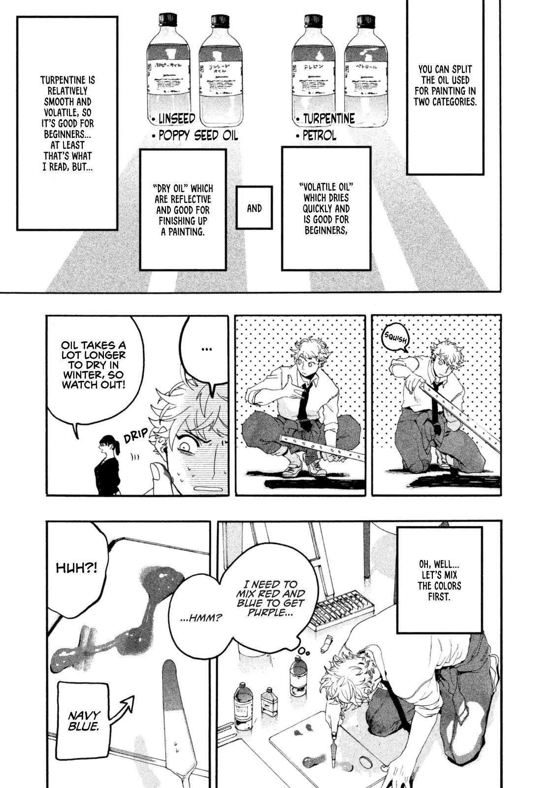 Blue Period Chapter 4 - Page 39 in English